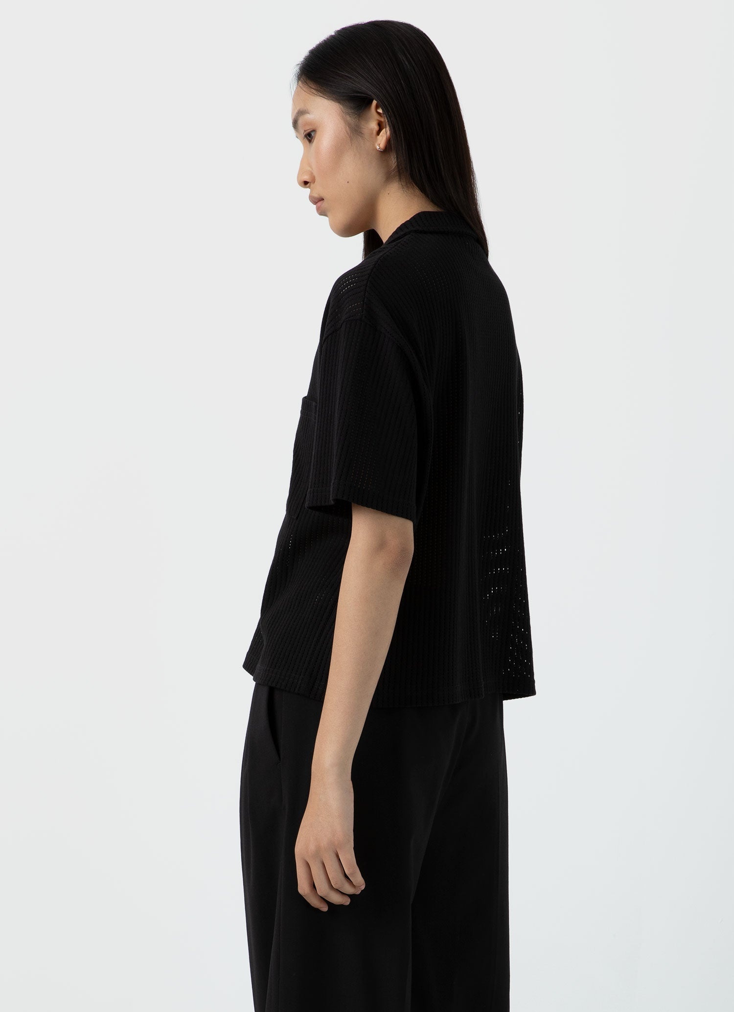 Lace Mesh Shirt - 4