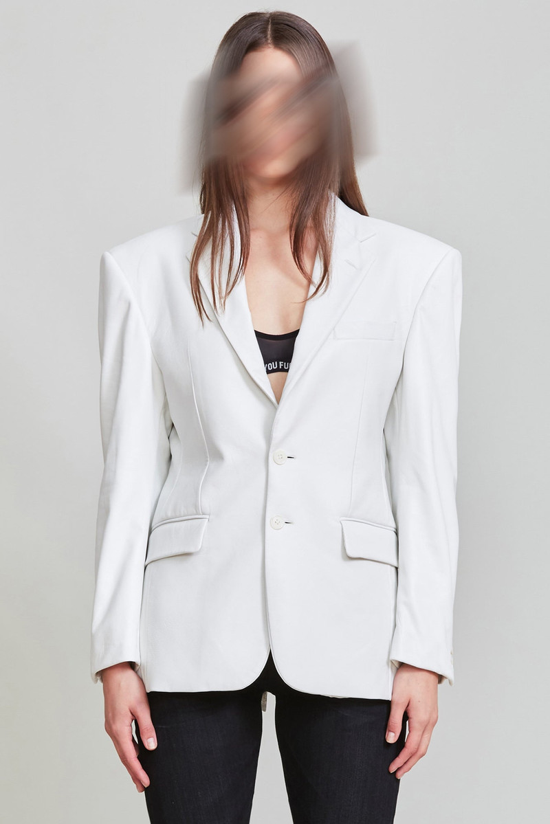 R13 Strong Shoulder Notch Lapel Blazer | R13 Denim Official Site outlook