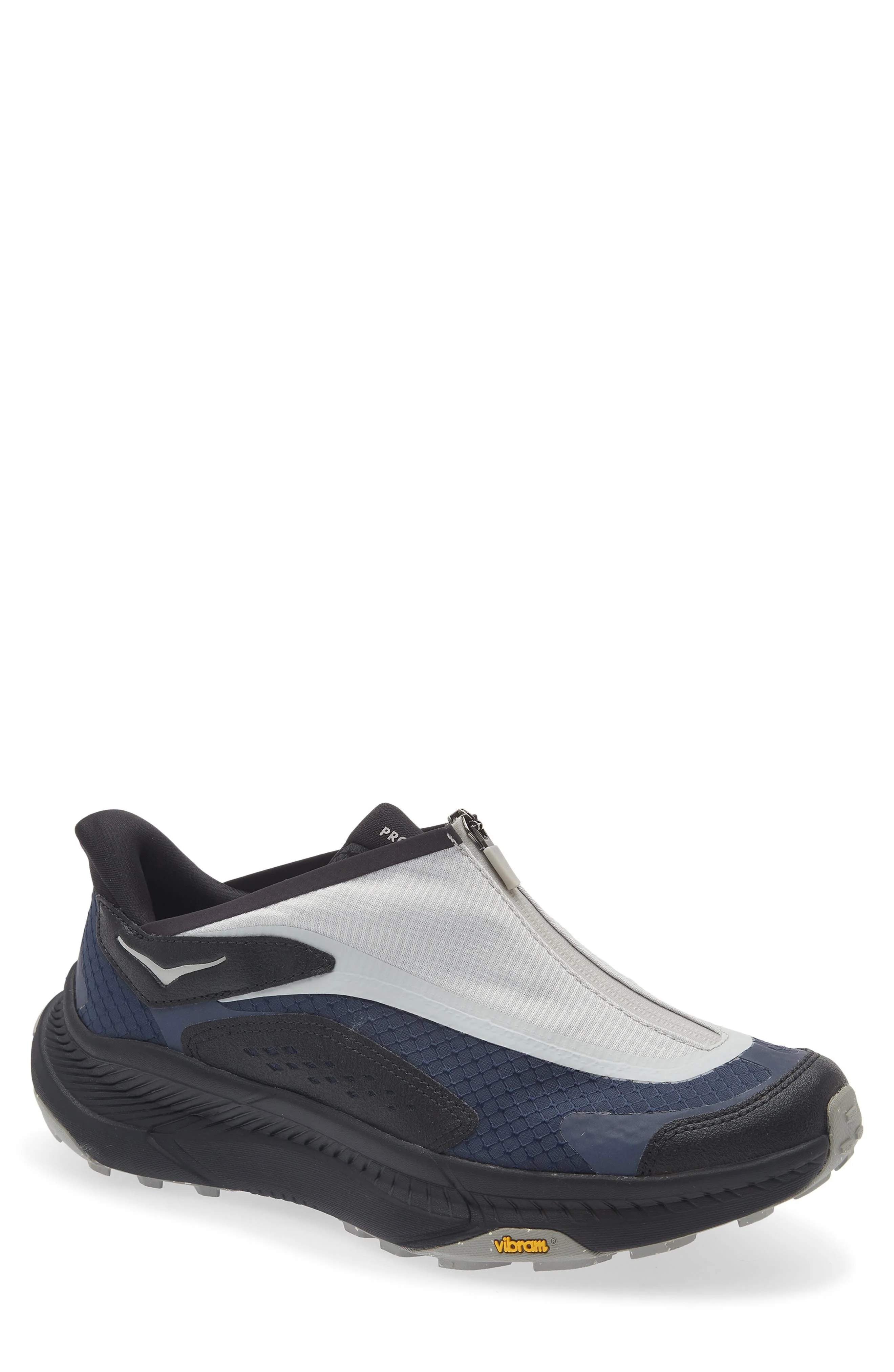 HOKA Project Transport Zip Sneaker in Black /Varsity Navy at Nordstrom - 1