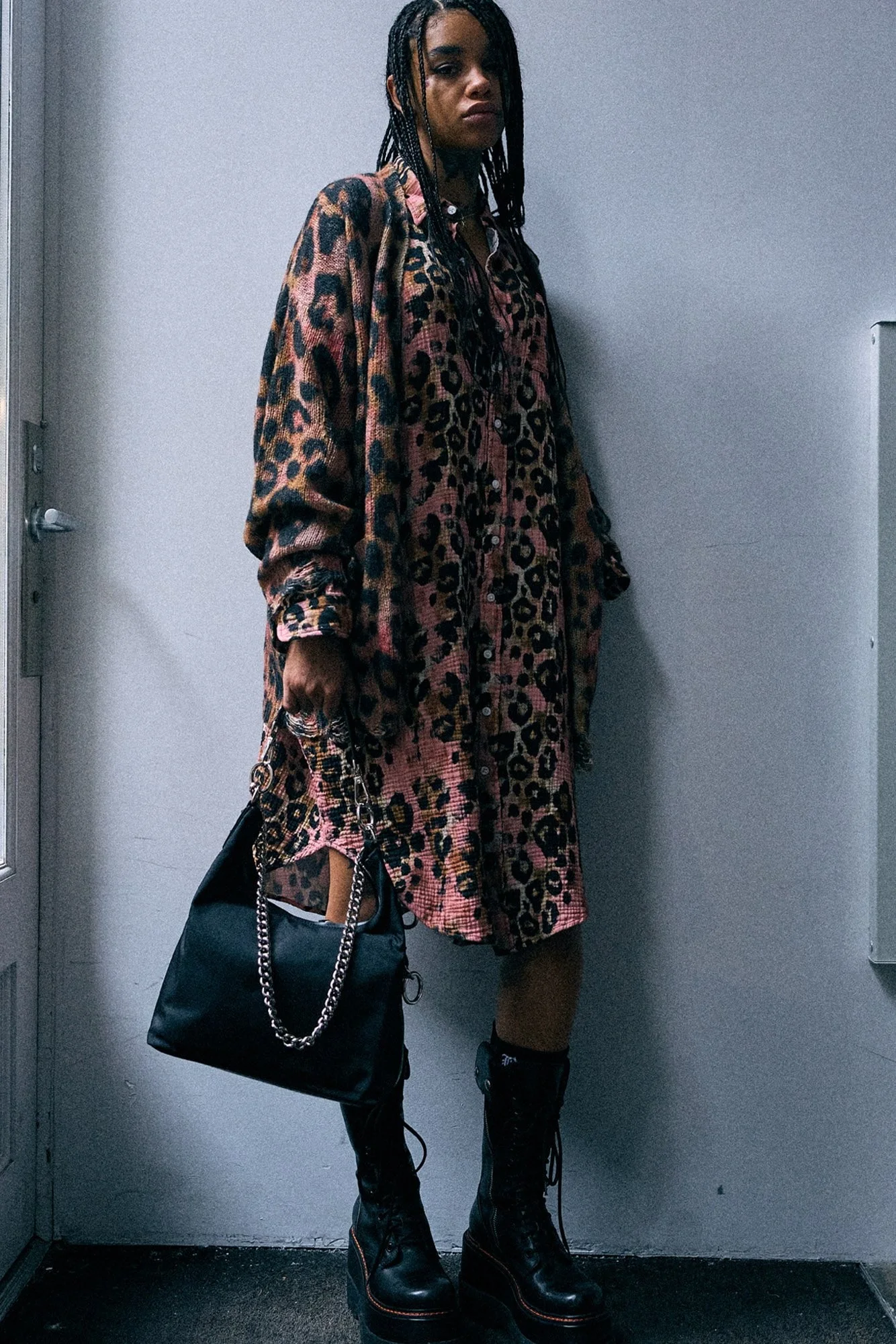 Jumbo Shirtdress - 1