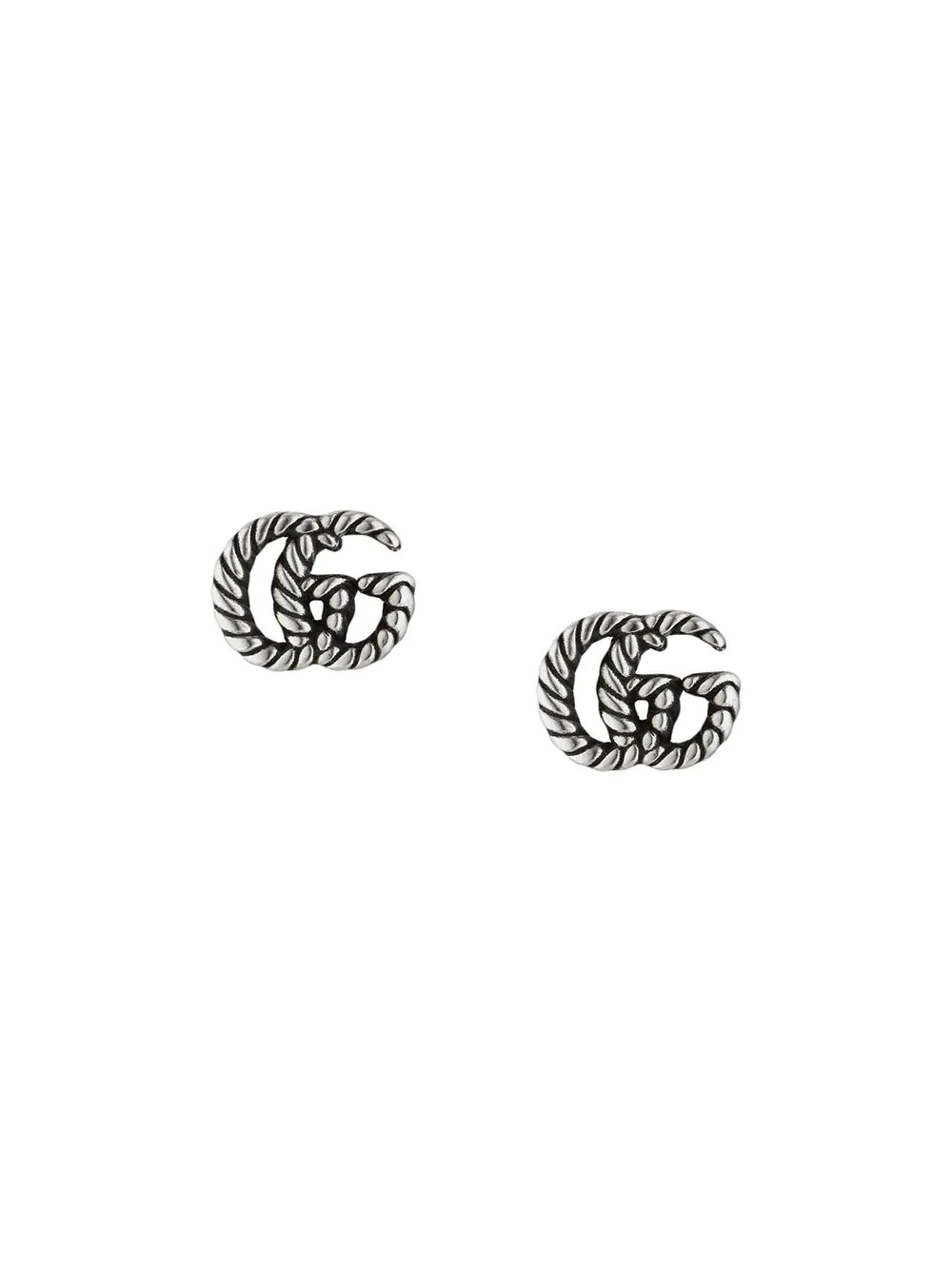 Double G rope chain earrings - 1