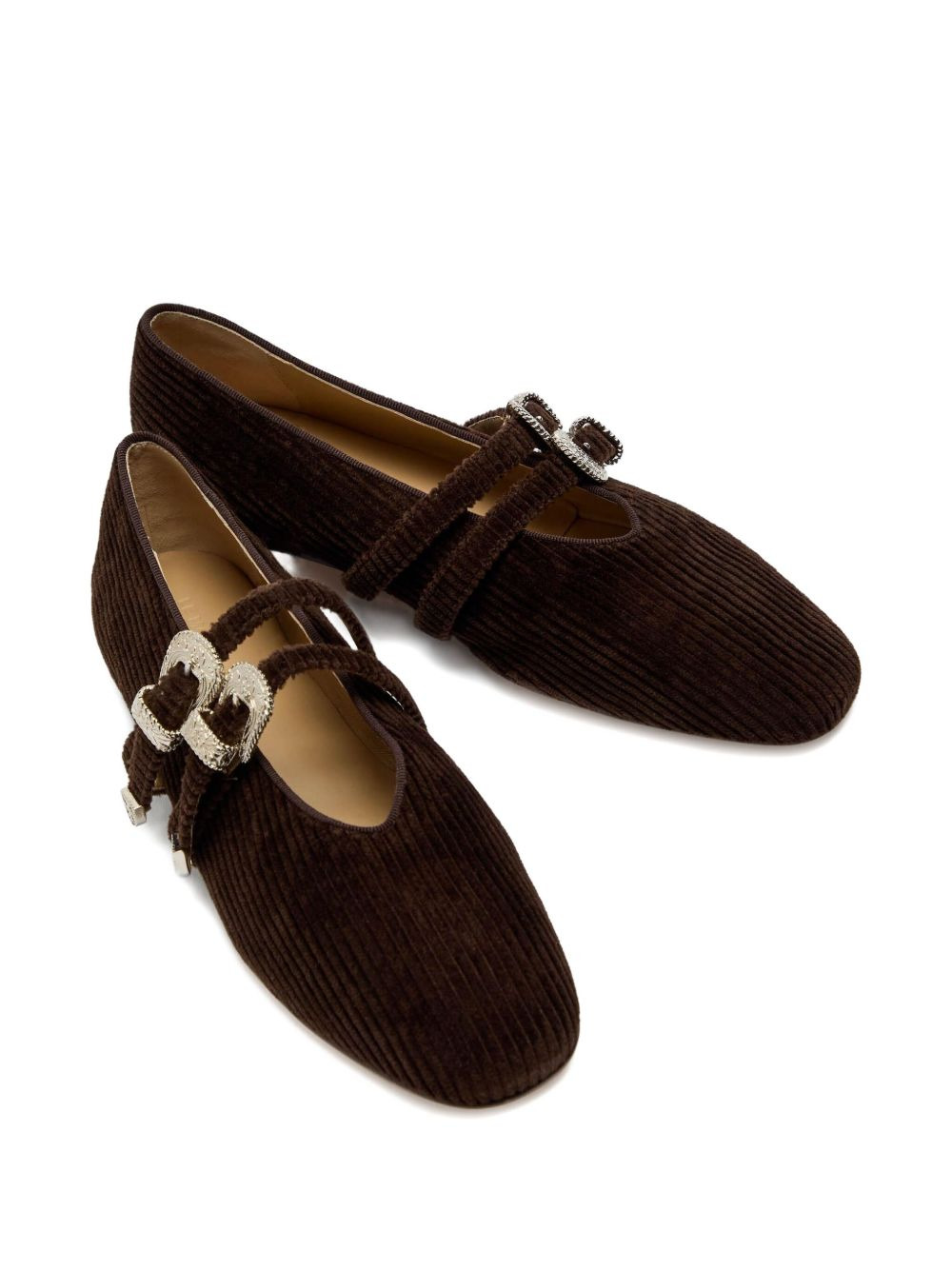 Claudia buckle ballet flats - 2