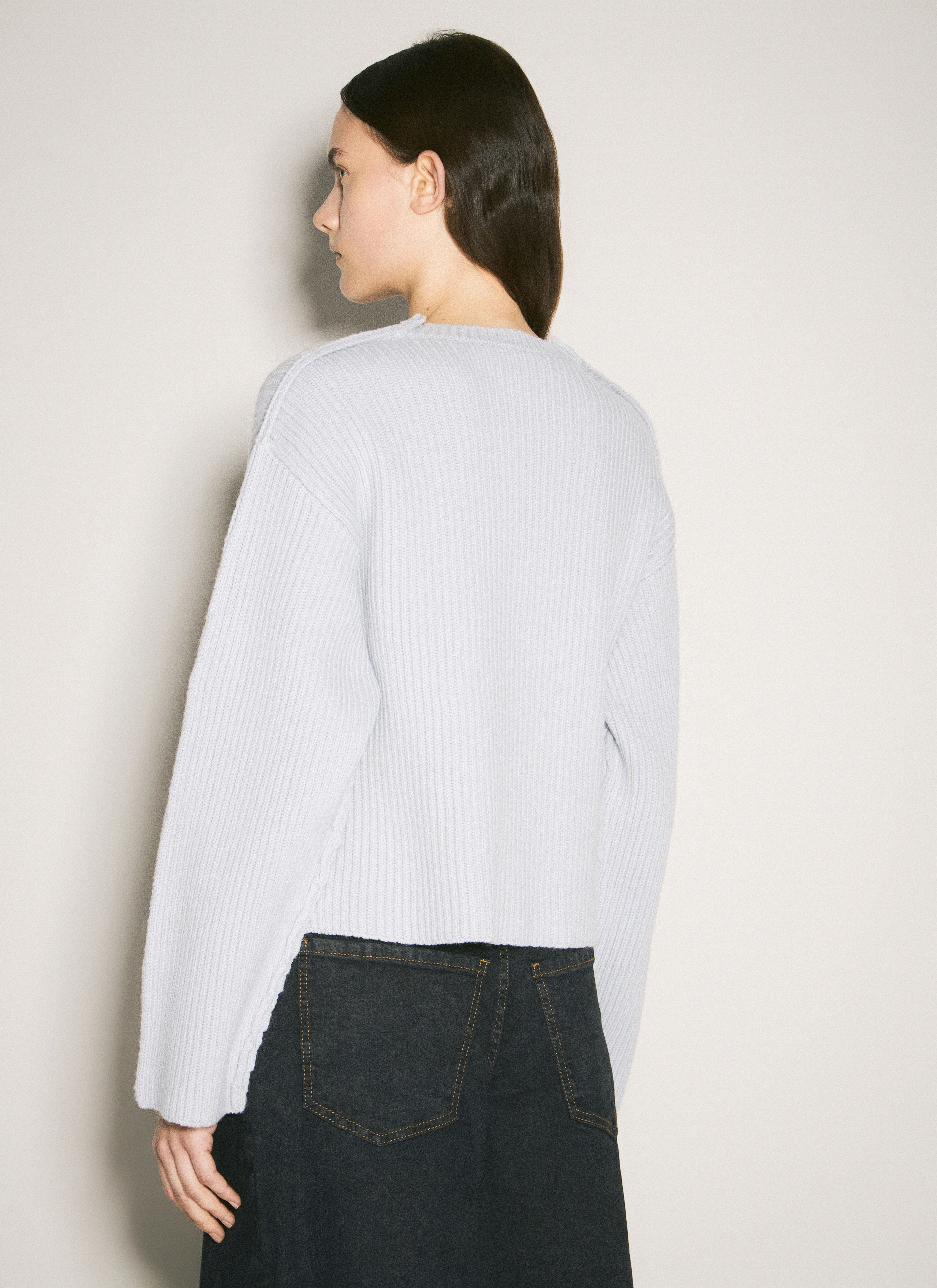 Crewneck Wool Sweater - 5