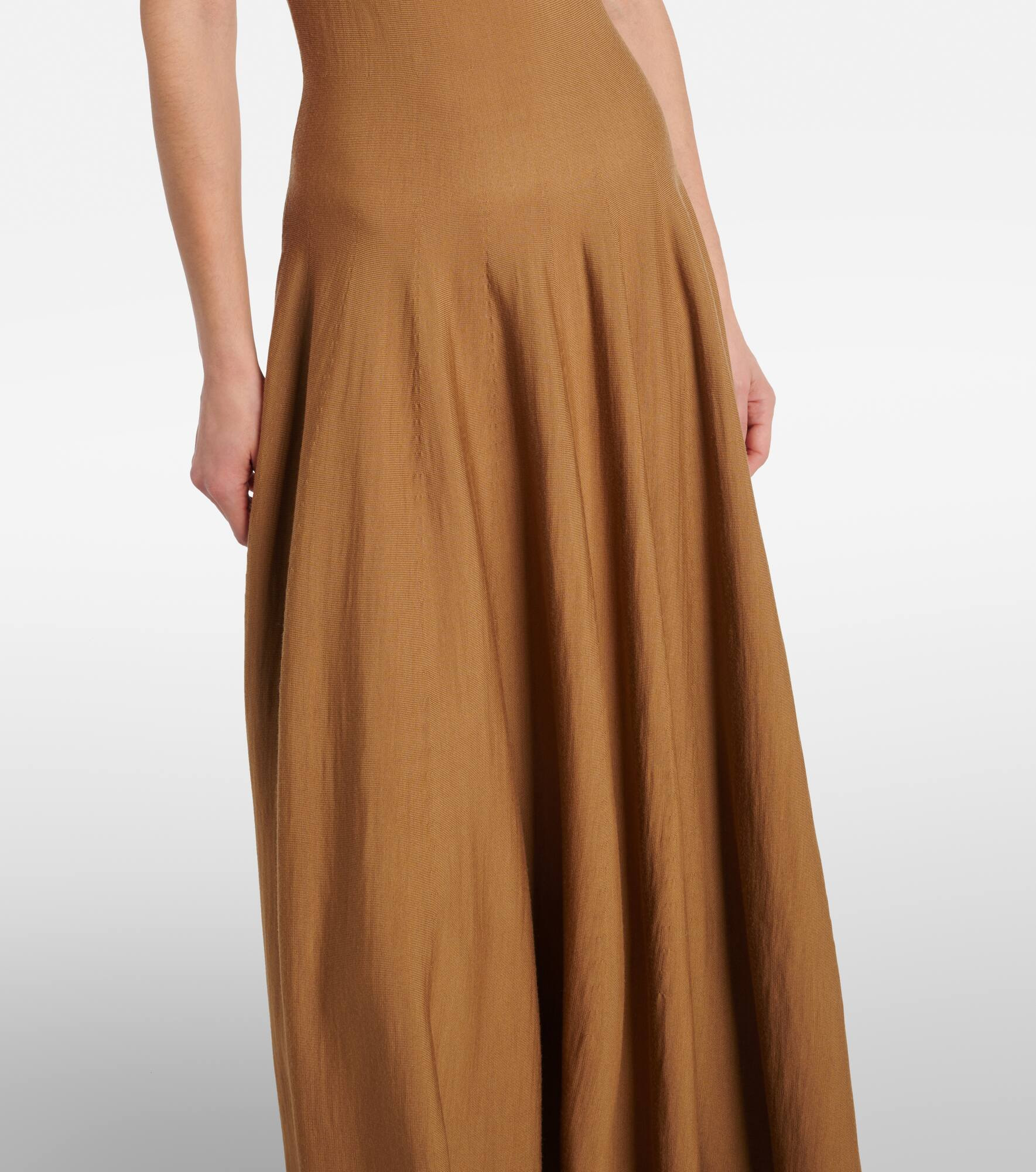 Jodie wool maxi dress - 5
