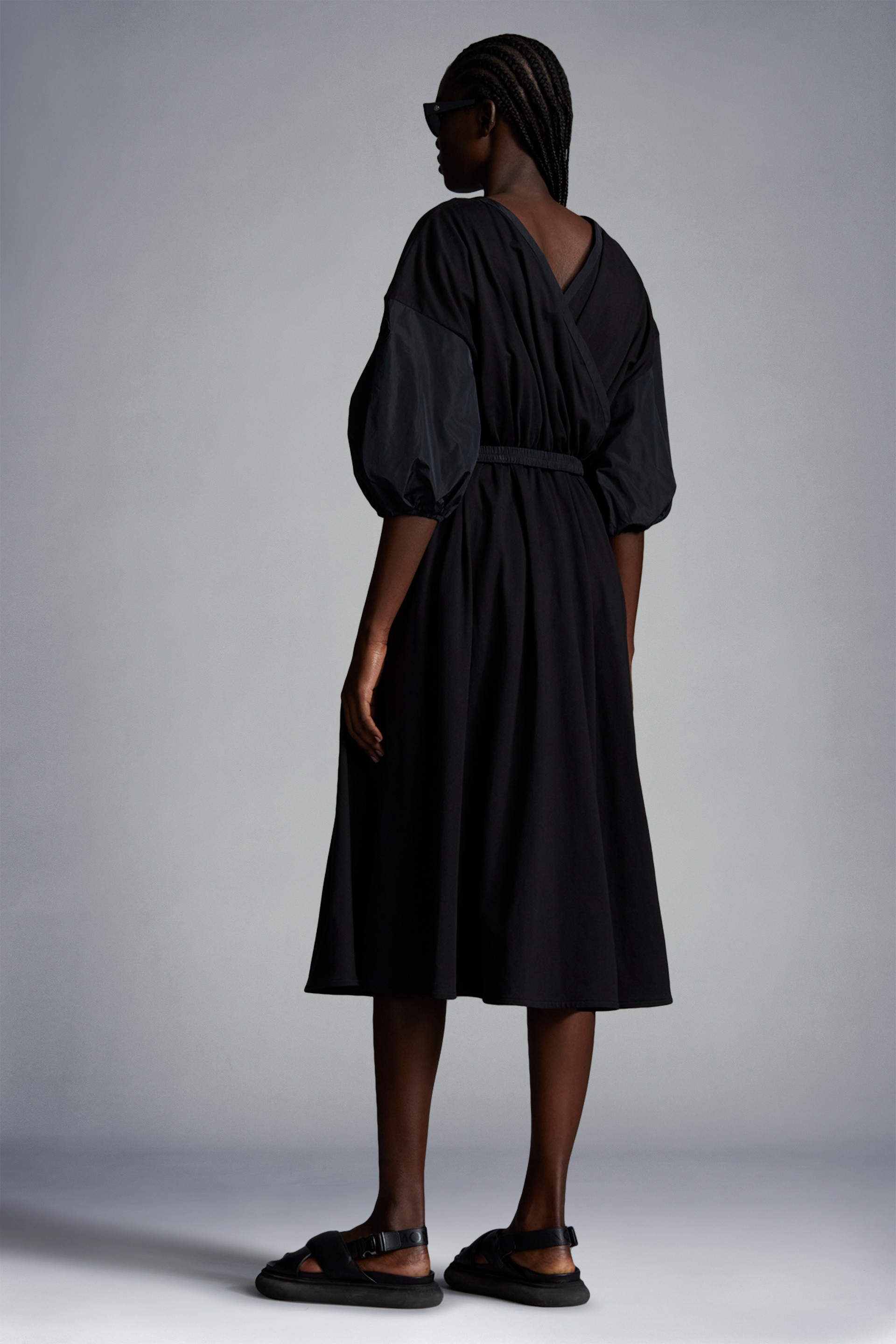 Belted Midi Dress - 5