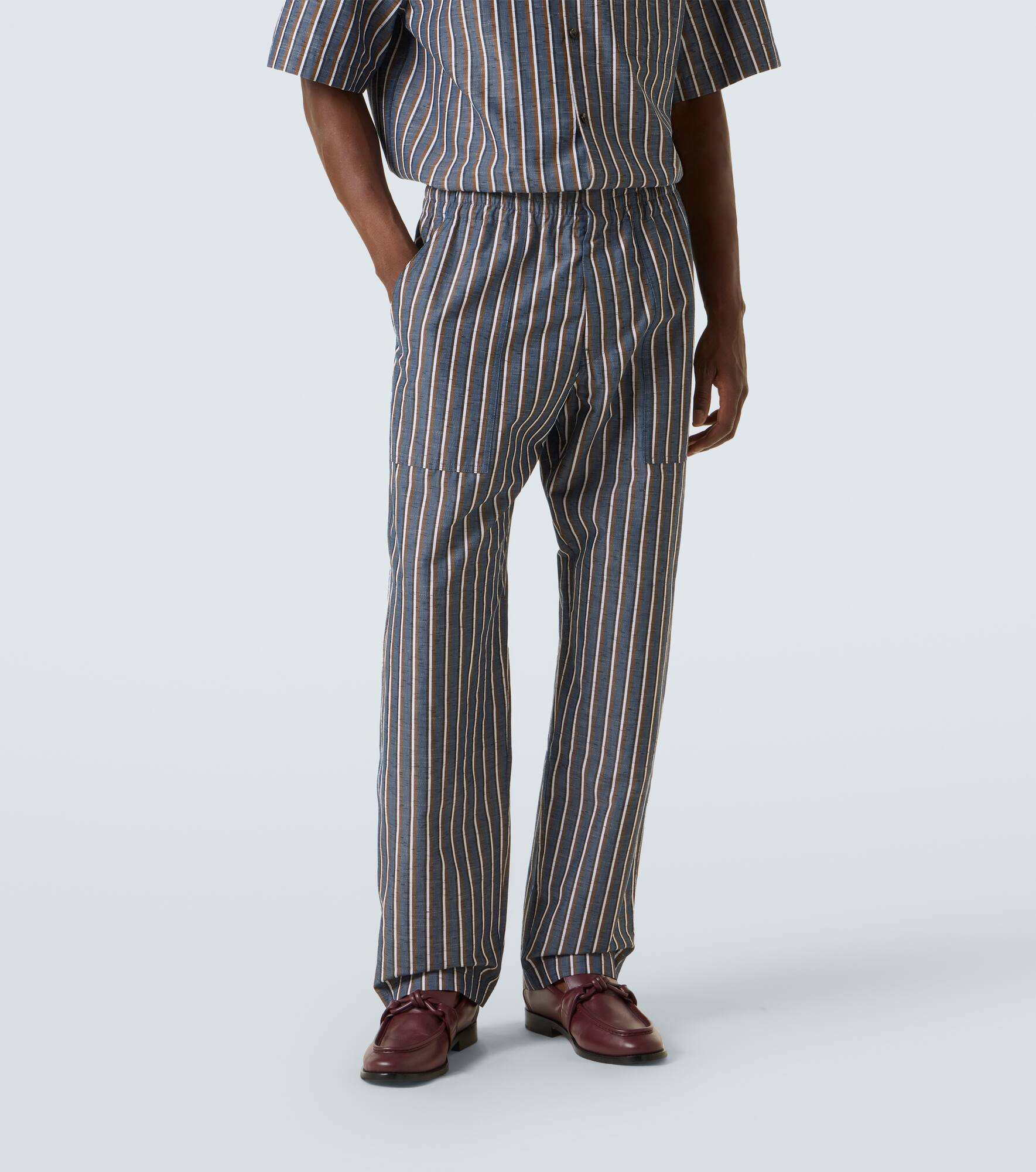 Striped bowling shirt - 3