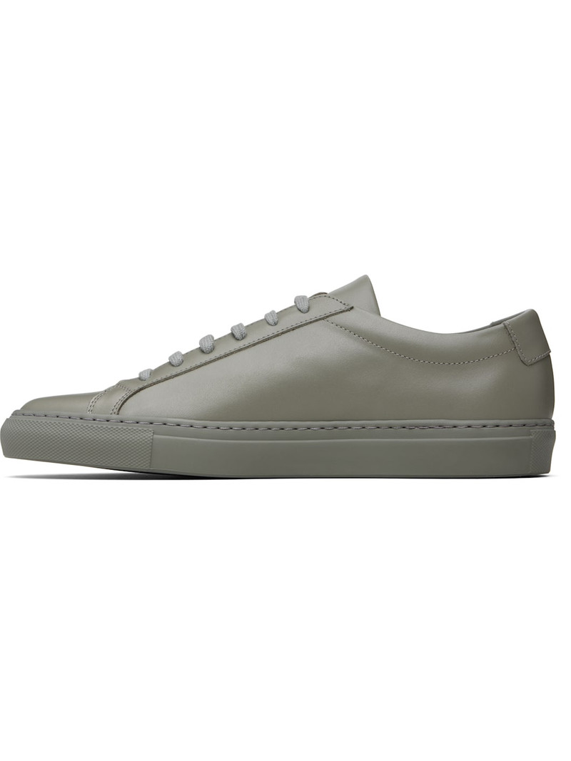 Common Projects Gray Original Achilles Low Snekaers outlook