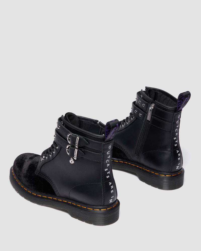 1460 Wednesday Velvet Boots 11