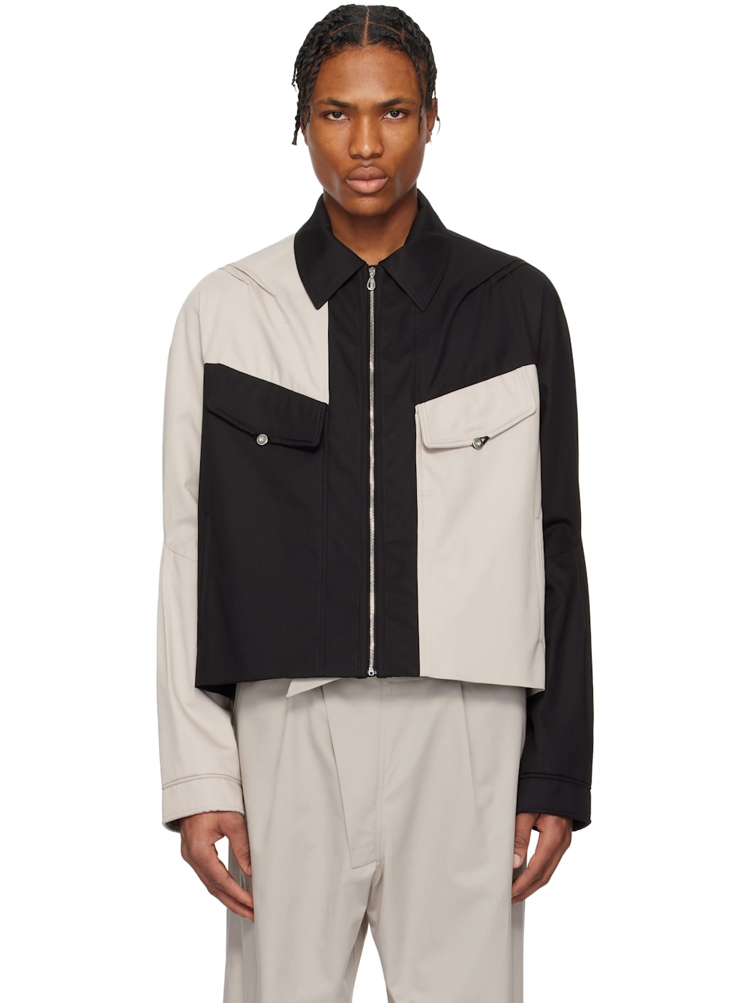 Tan & Black Alec K-Dart Jacket - 1