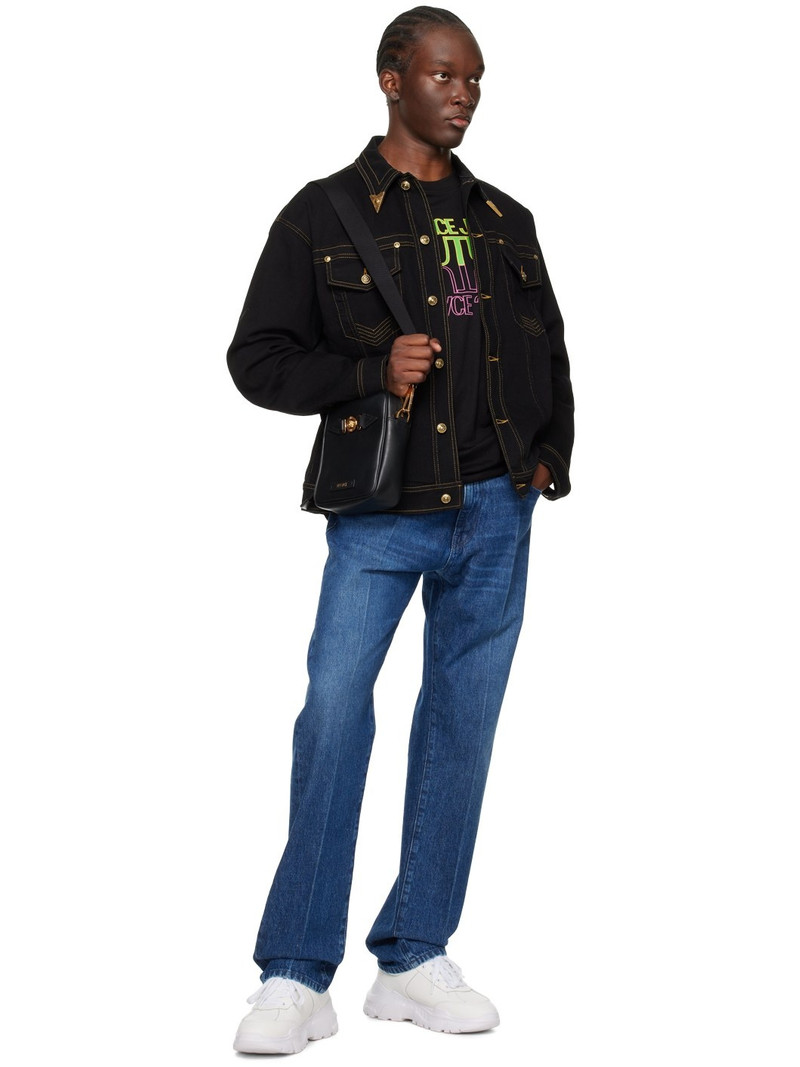 VERSACE JEANS COUTURE White Speedtrack Sneakers outlook