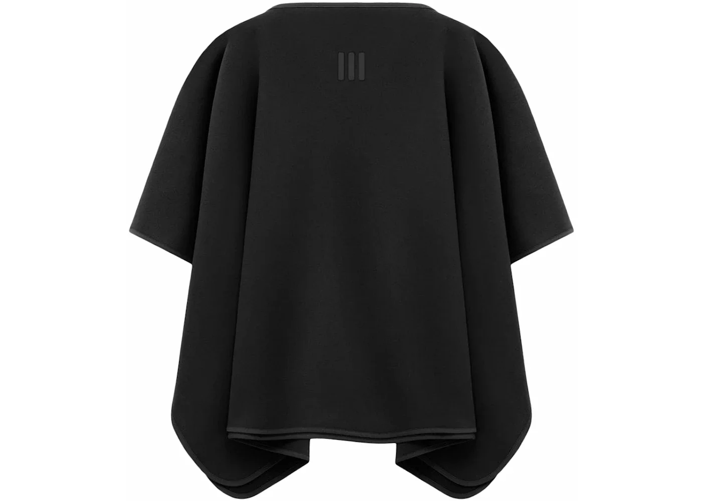 Fear of God Athletics Women's Suede Fleece Poncho Black - 1