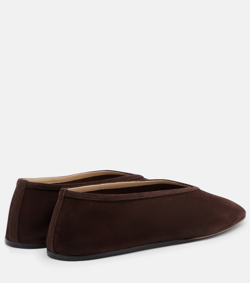 LE MONDE BÉRYL Luna suede ballet flats outlook