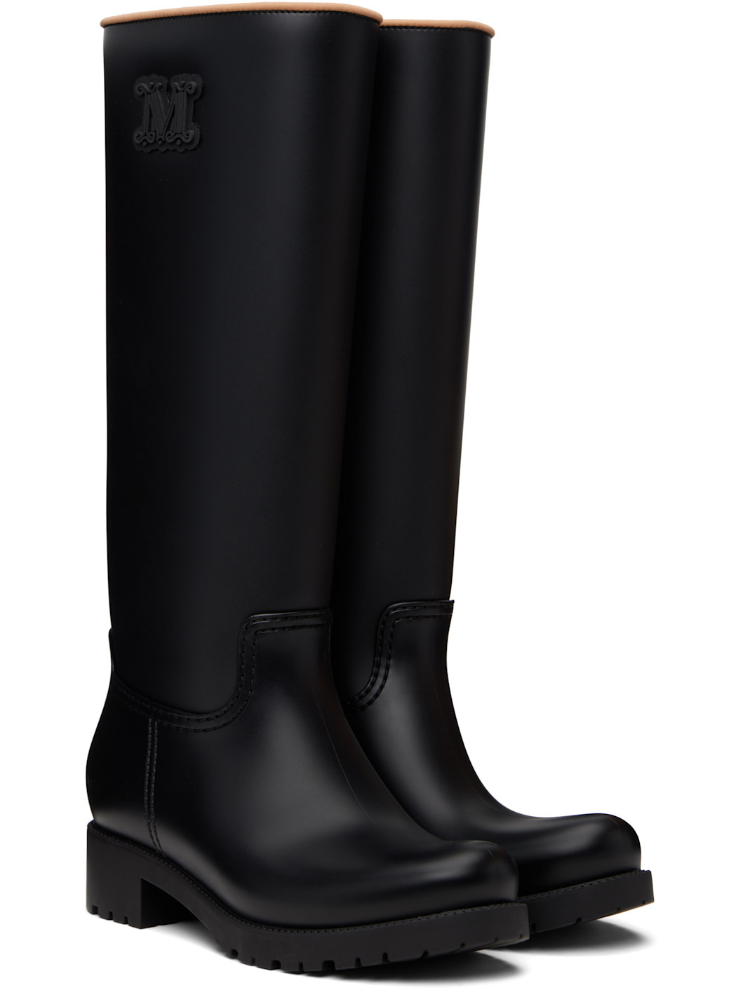 Black Rain Tall Boots - 4