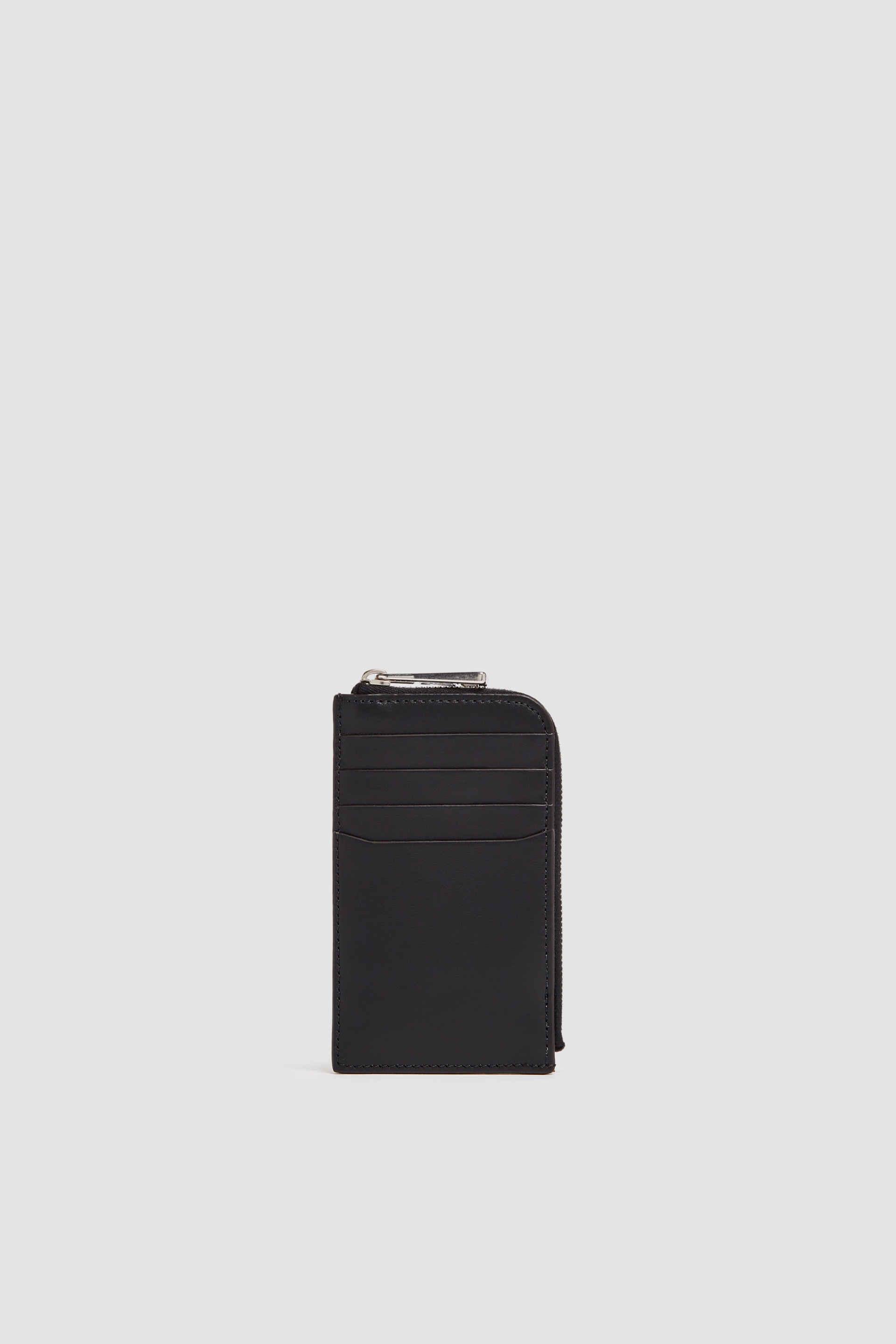 Quilted Leather Card Holder - 2