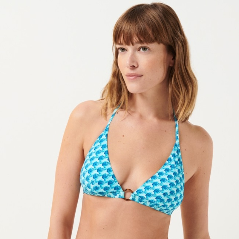 Vilebrequin Women Halter Bikini Top Micro Waves outlook