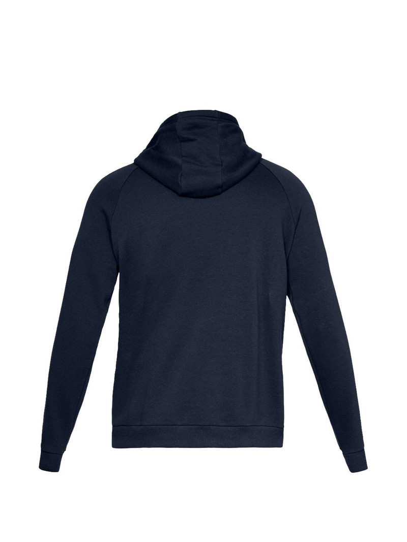 Under Armour Rival box-logo fleece hoodie outlook