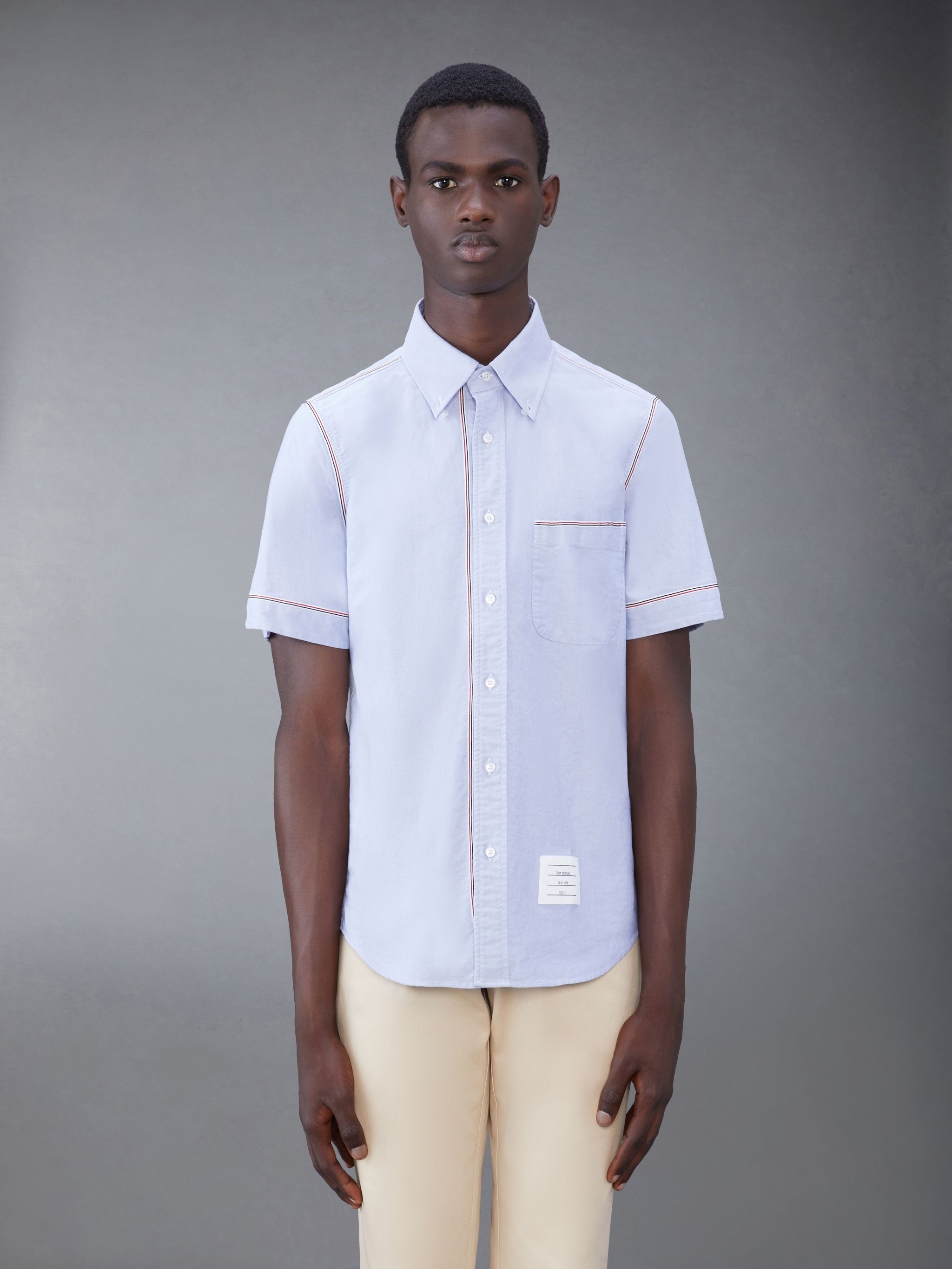 RWB stripe cotton shirt - 2