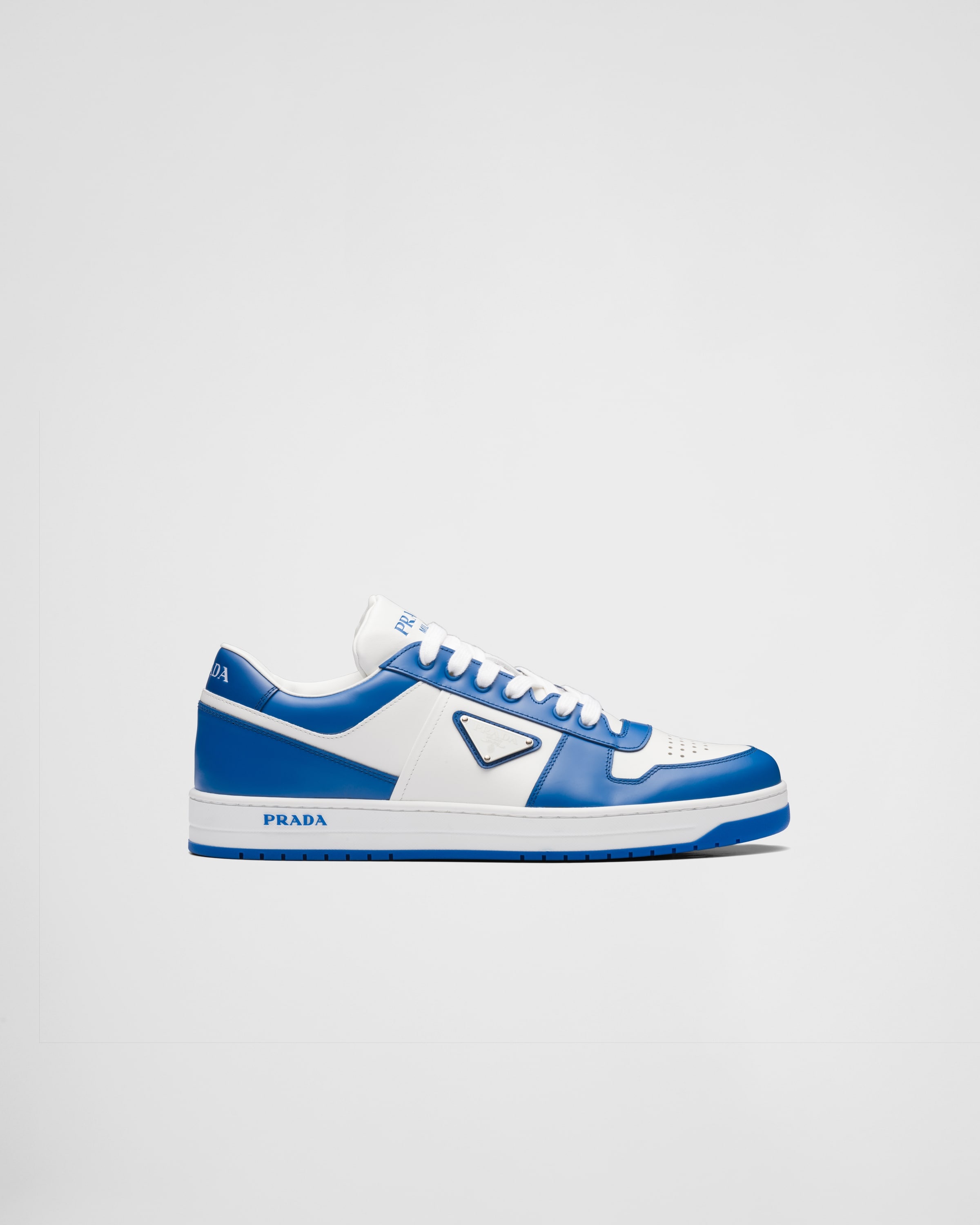 Prada Downtown leather sneakers | REVERSIBLE