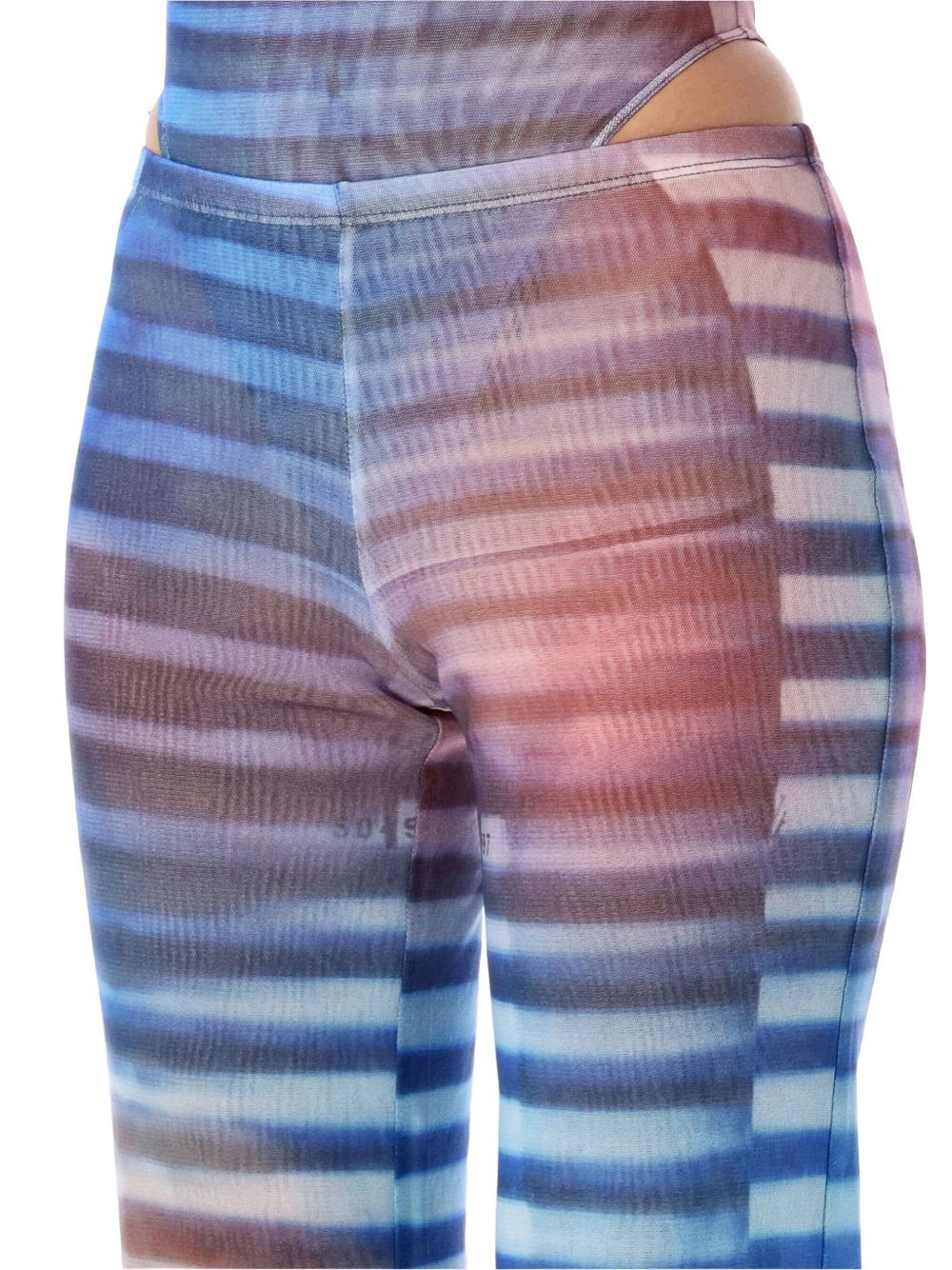 Air stripe mesh trousers - 3