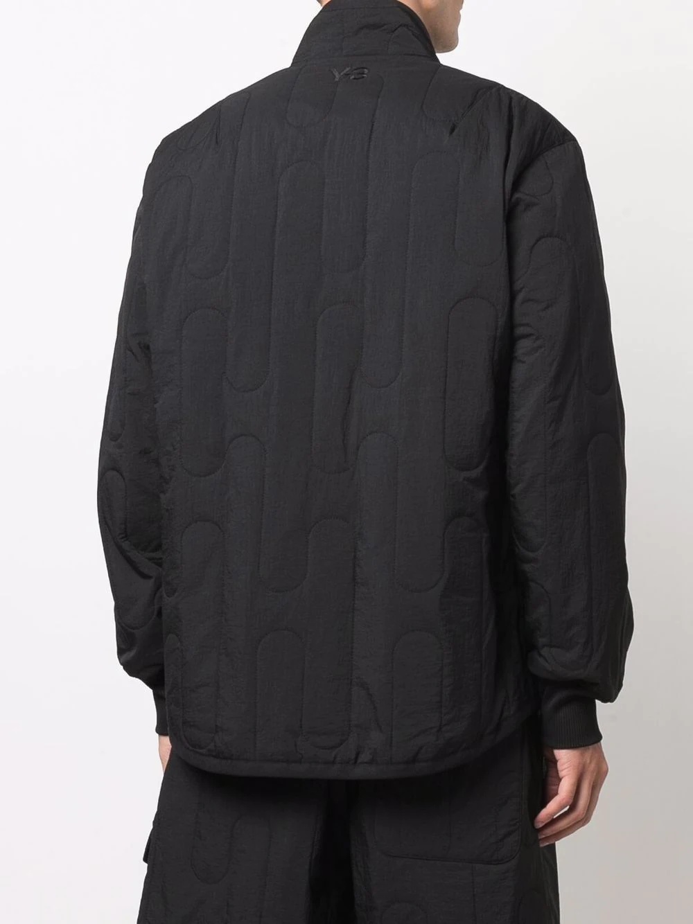 zip-up funnel neck jacket - 4