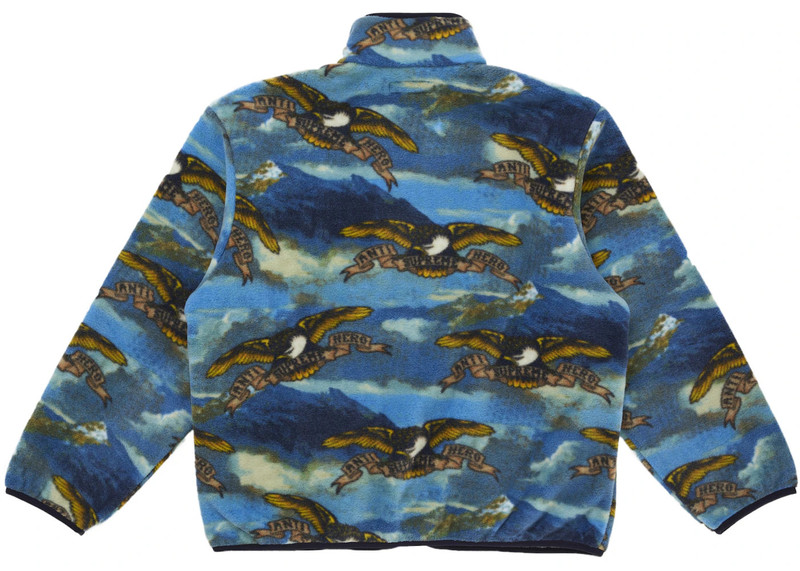 Supreme Supreme ANTIHERO Fleece Jacket Multicolor outlook
