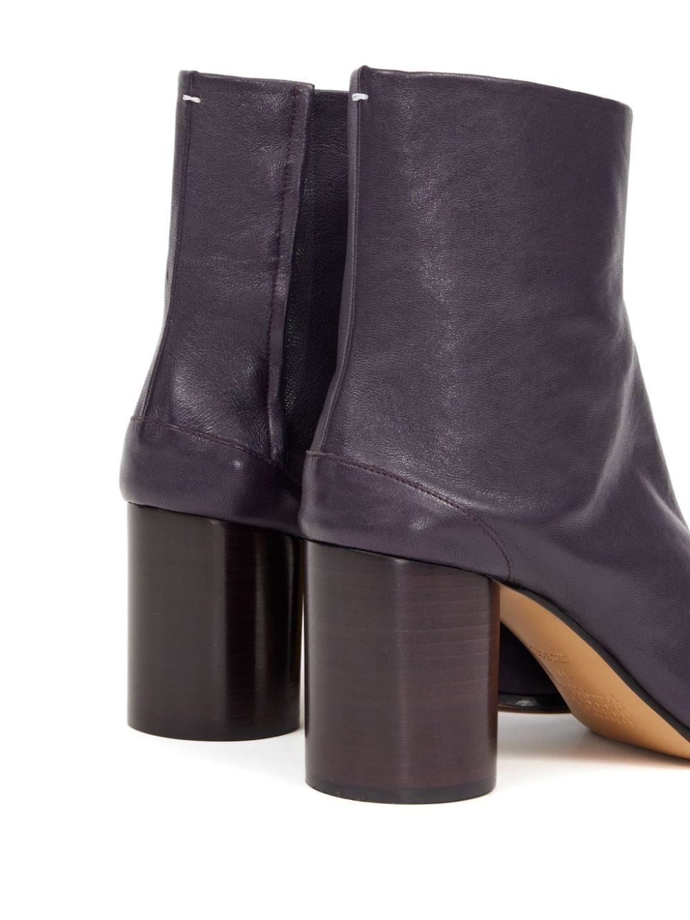 Tabi 80mm leather ankle boots - 4