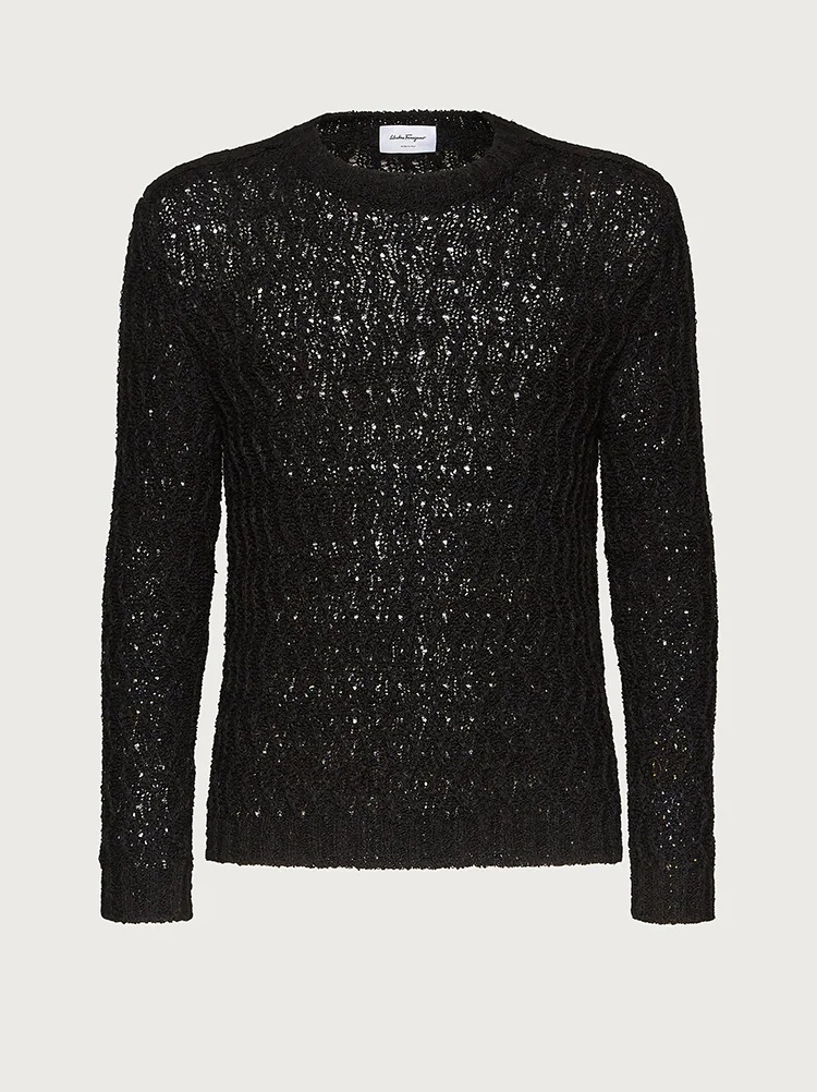 ROUND NECK SWEATER - 1