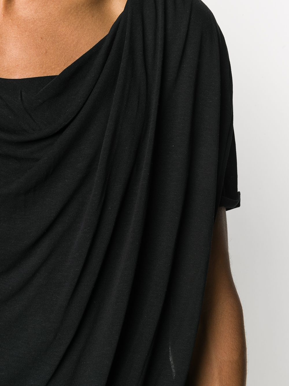 draped t-shirt - 5