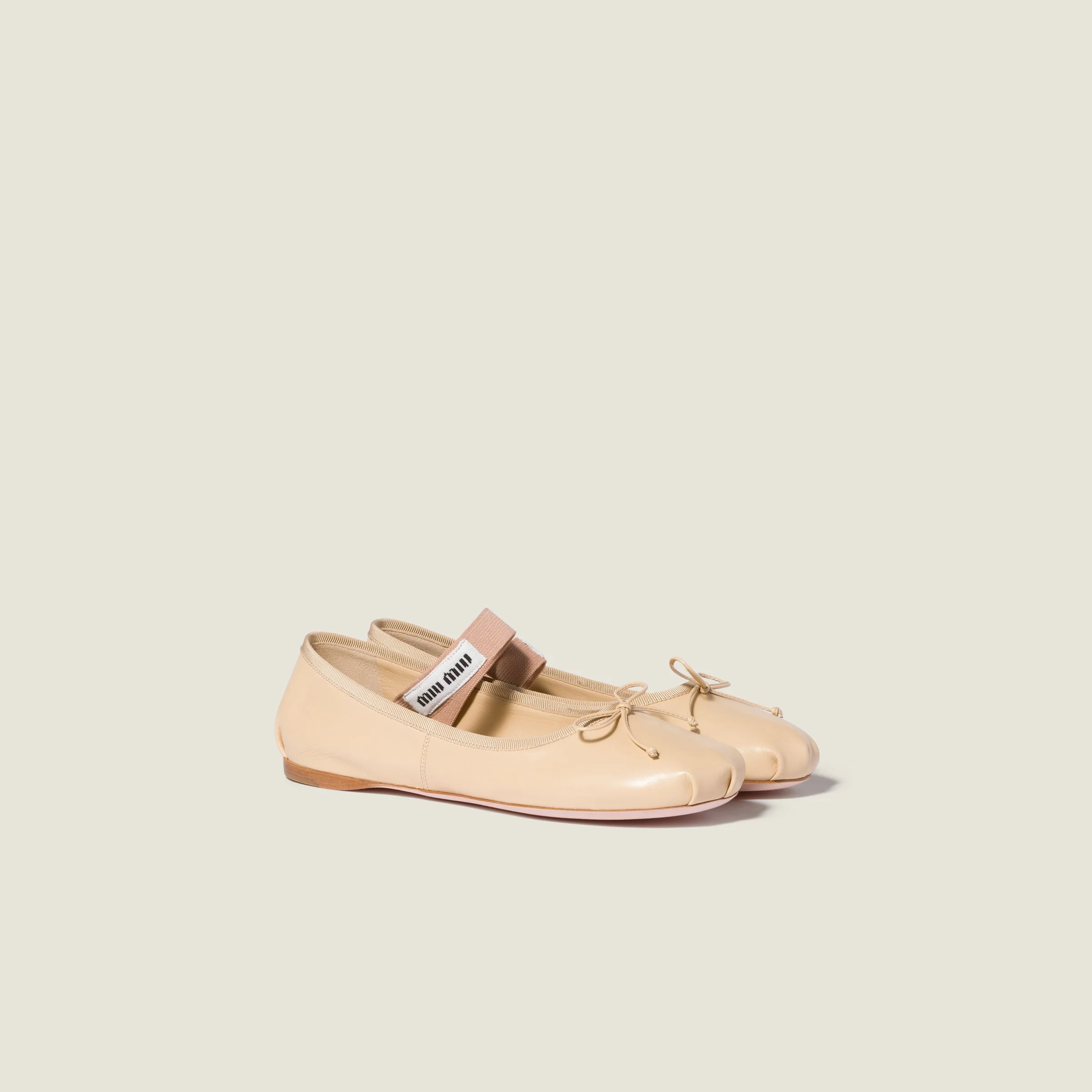 Leather ballerinas - 1