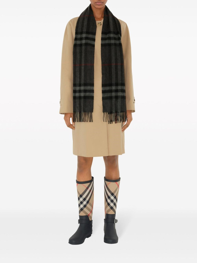 Burberry Giant Check cashmere scarf outlook