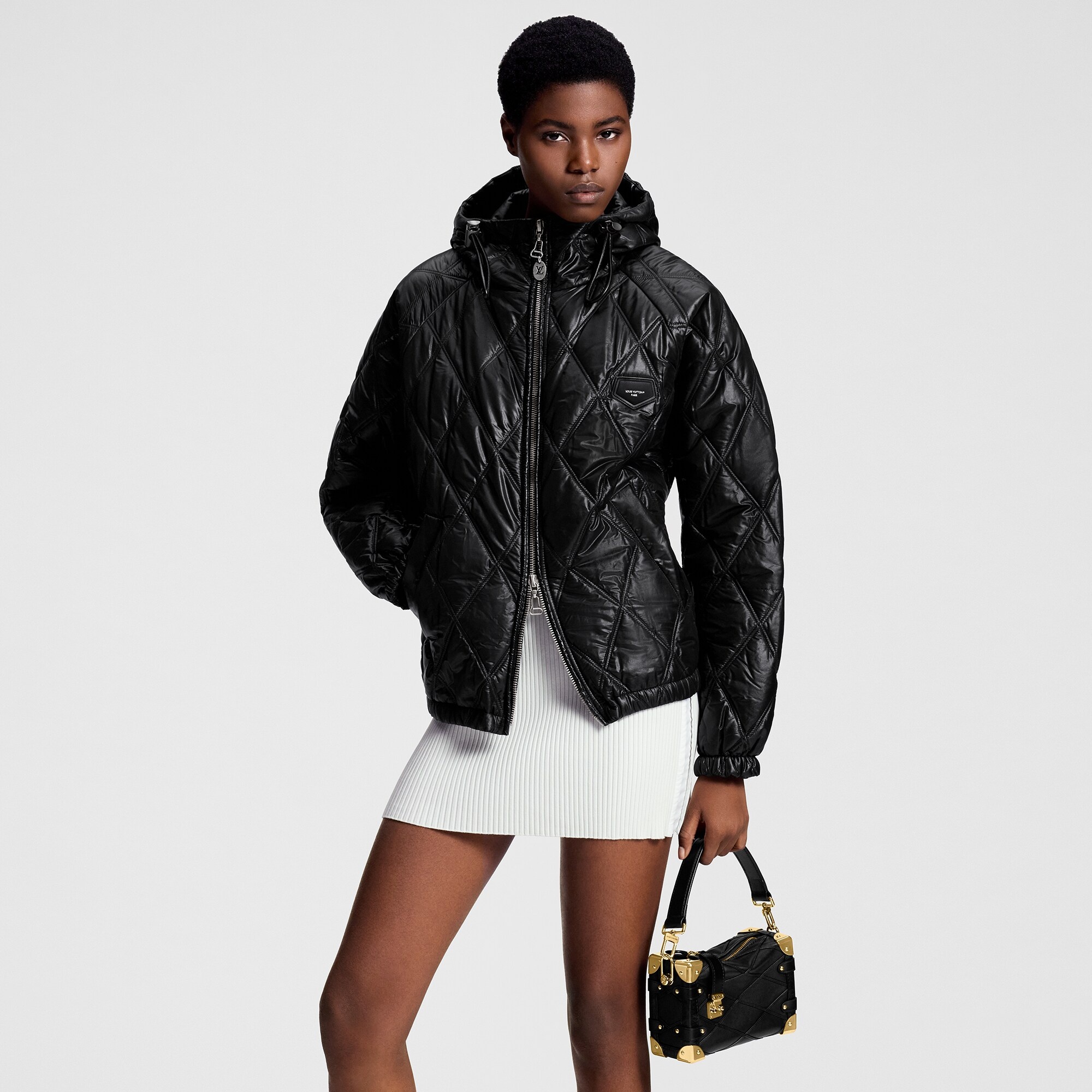 Quilted Malletage Puffer Jacket - 5