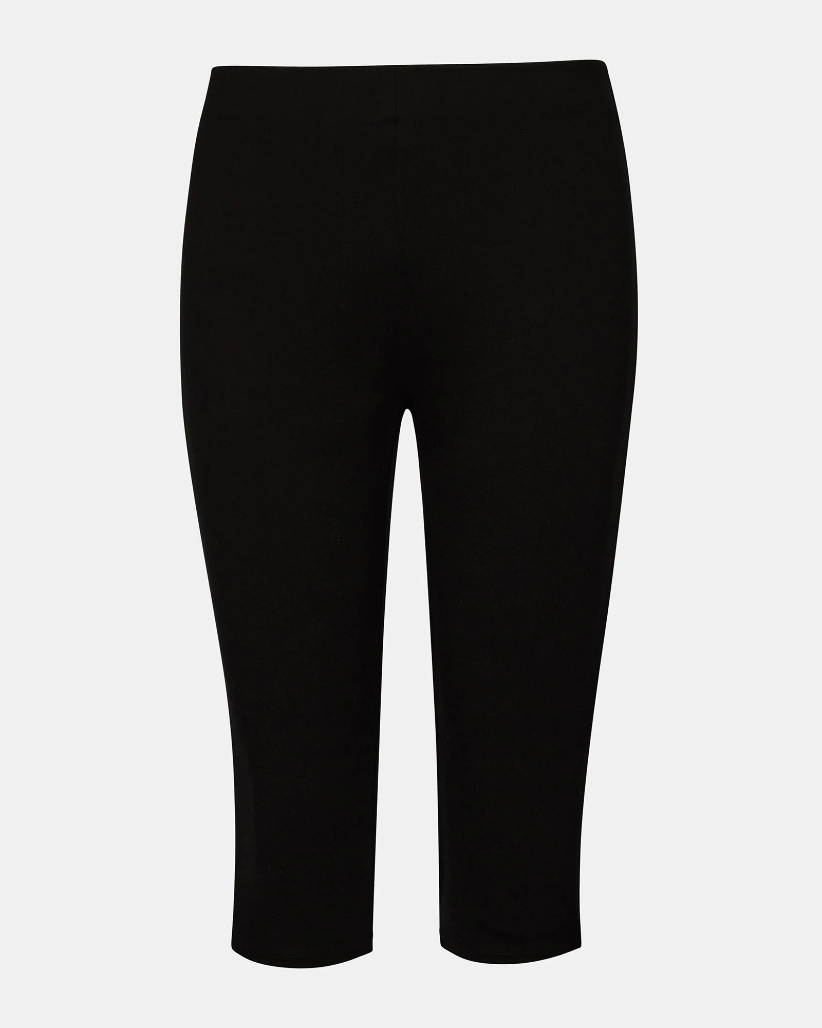 TERI KNIT CAPRI BLACK - 1