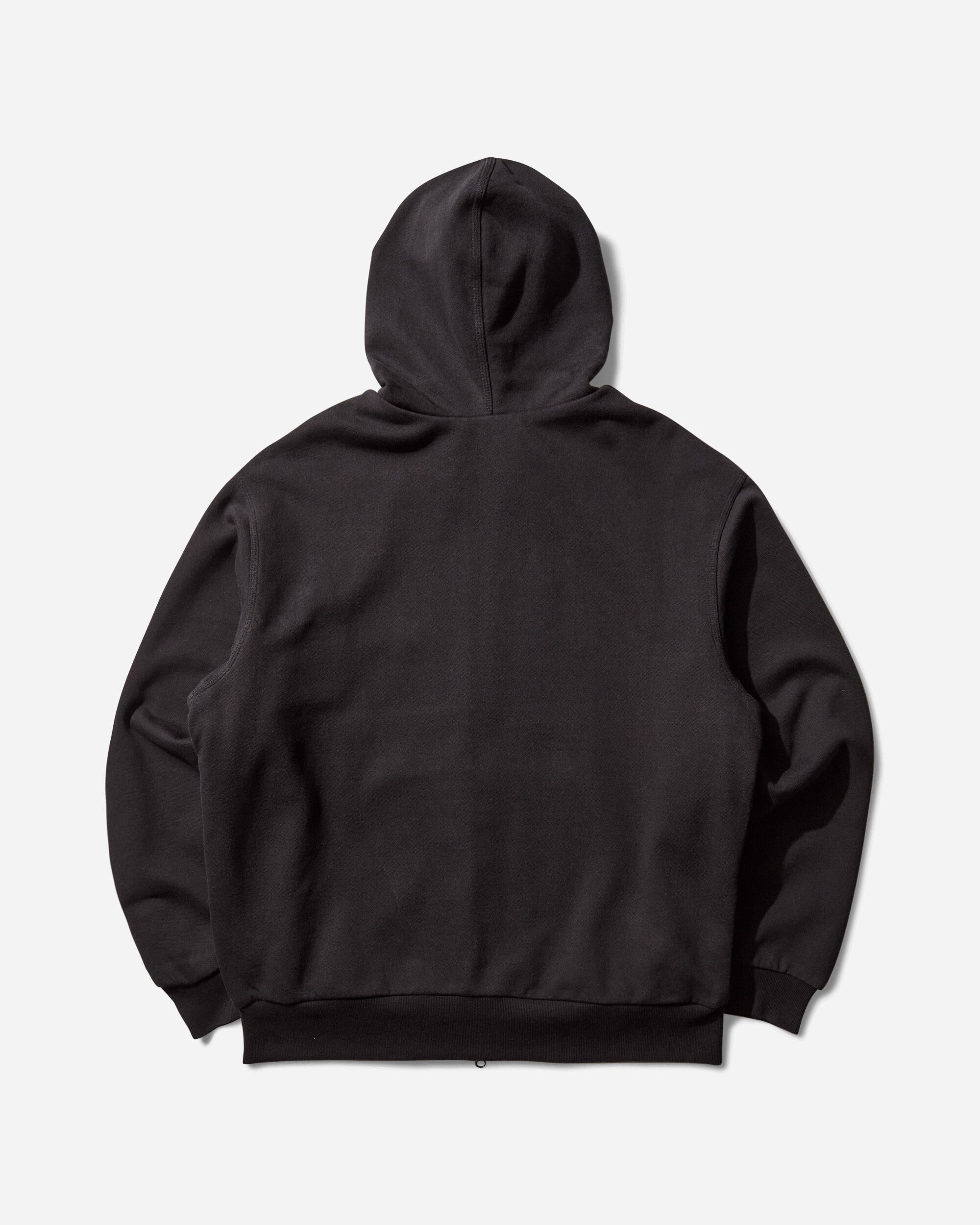 Men's Active Sweat Jacket Black (Stone Washed) - 2