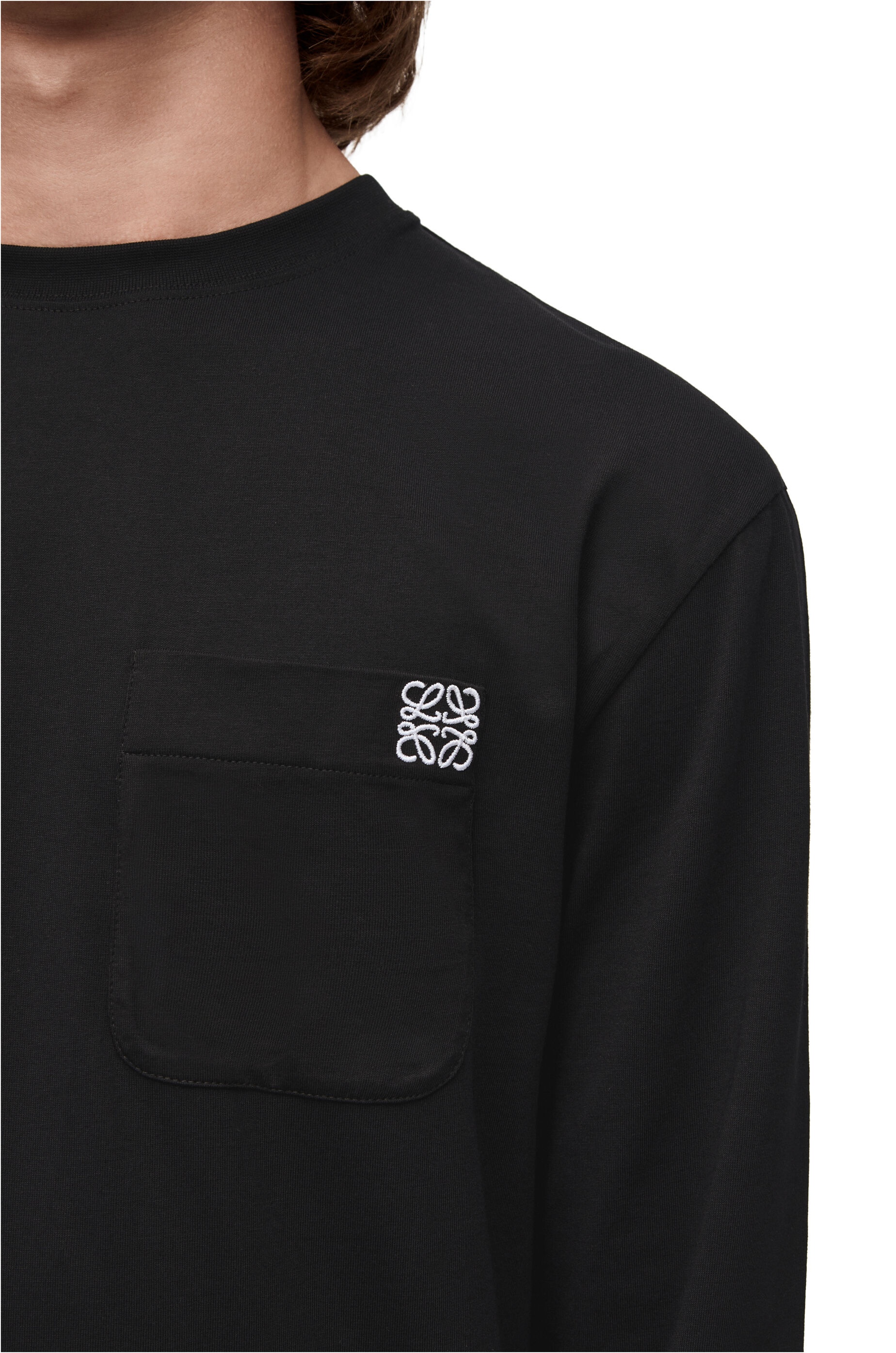 Anagram long sleeve T-shirt in cotton - 5