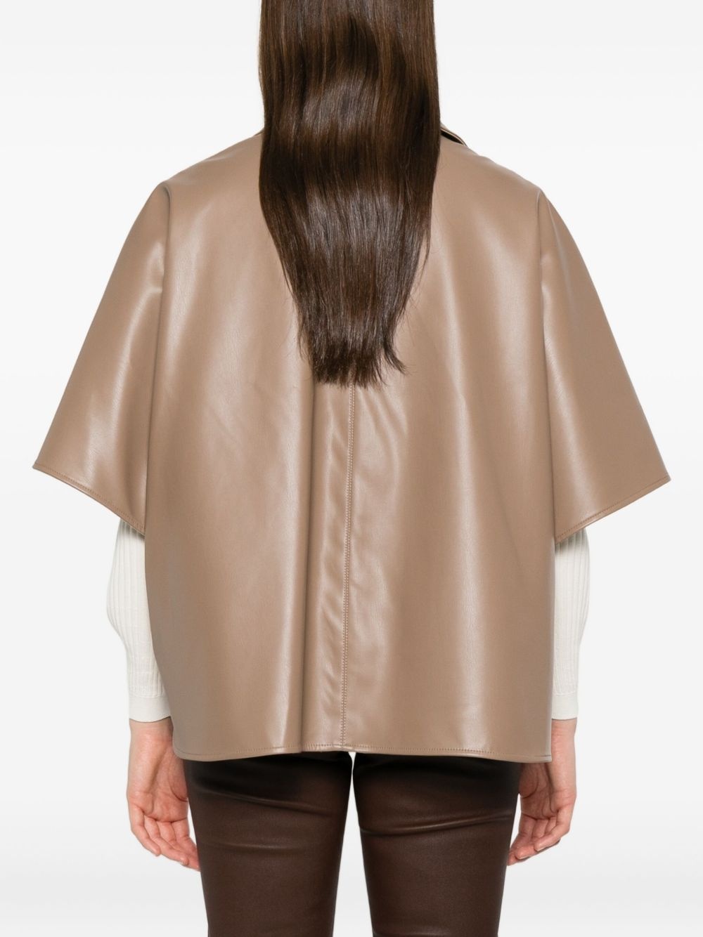 double-breasted cape - 4