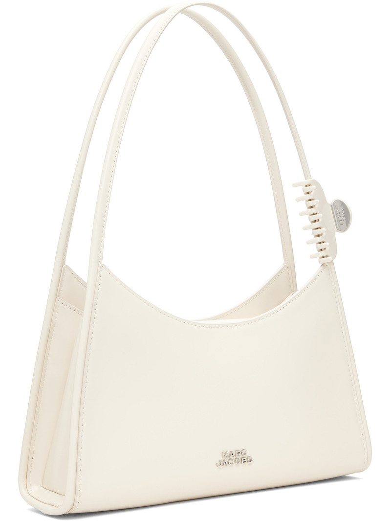 Marc Jacobs Off-White 'The Glam Claw Clip' Shoulder Bag outlook