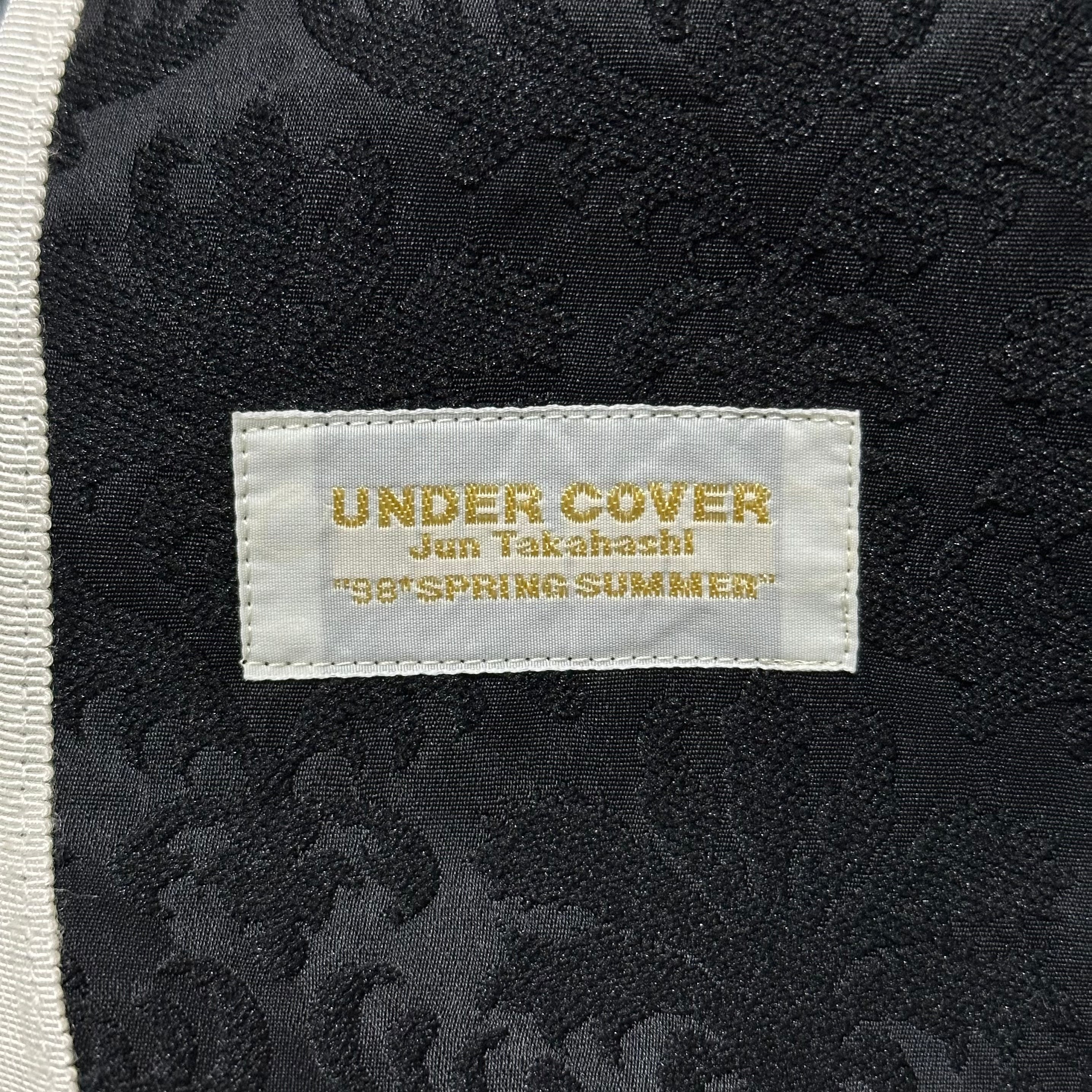 UNDERCOVER Spring Summer 1998 "Drape" Jacquard Long Vest Coat - 6