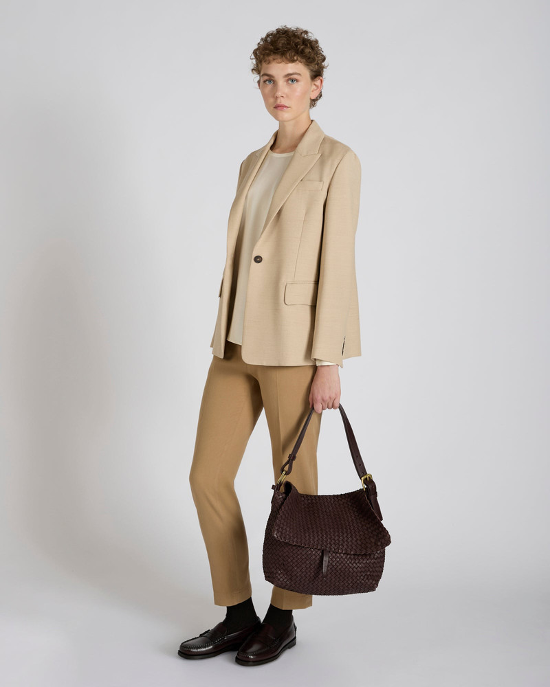 Wide fit shiny satin shirt 5