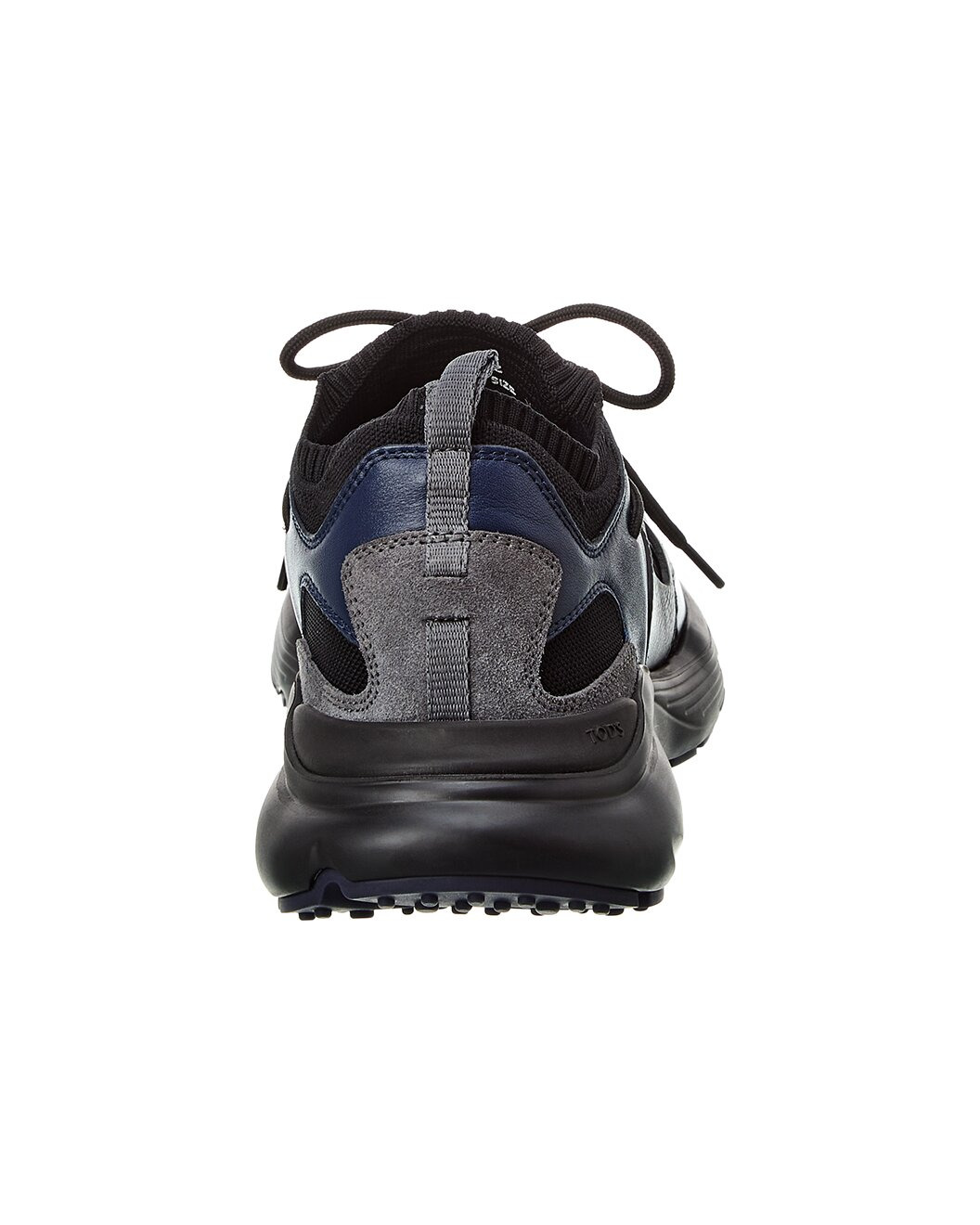 TOD’s Leather & Knit Sneaker - 3