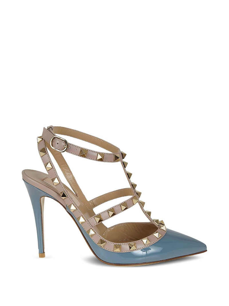 rockstud caged heeled pumps 1