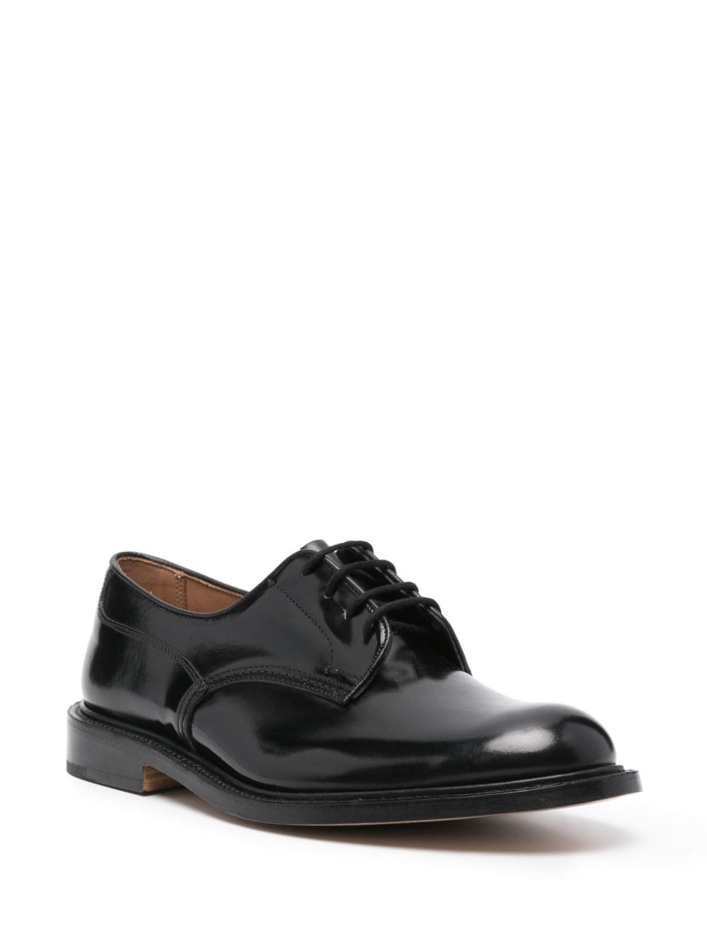 leather derby shoes - 2