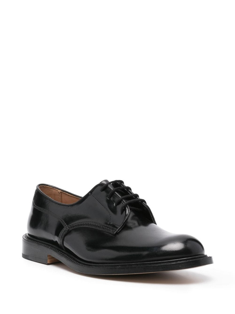 Tricker's leather derby shoes outlook