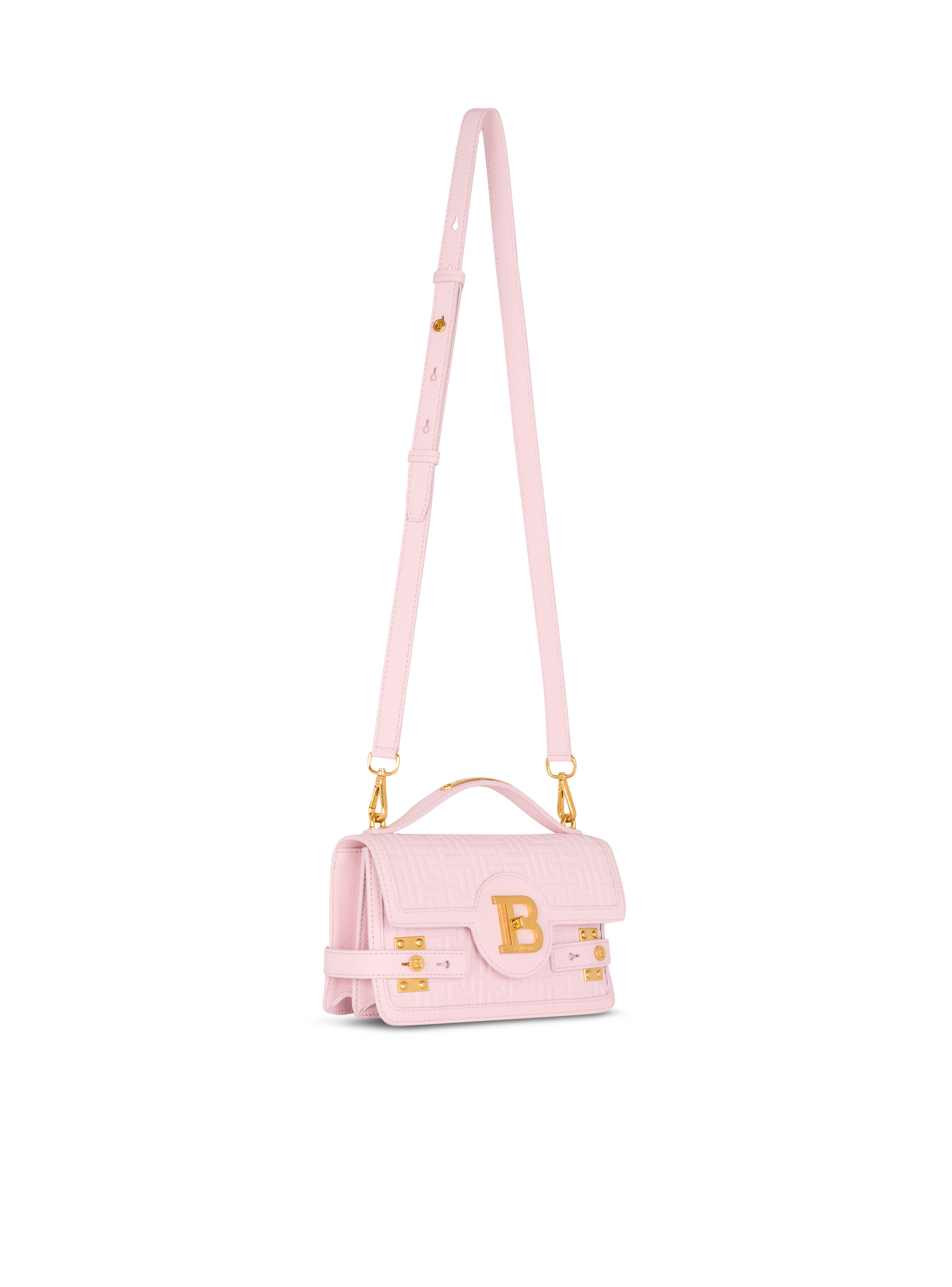 B-Buzz Shoulder 24 bag in grained PB Labyrinth leather - 3