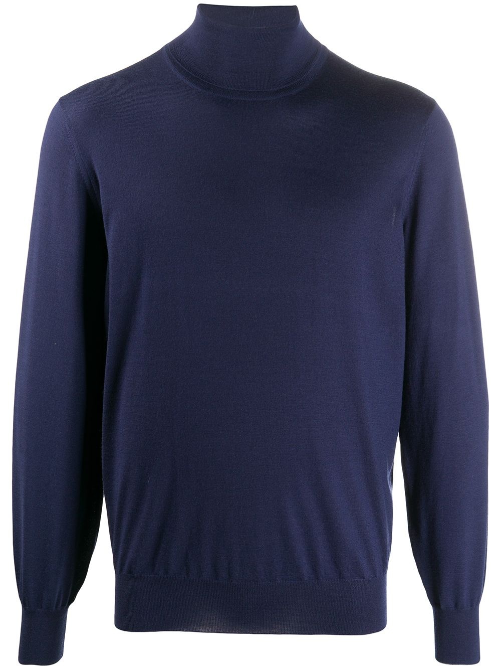 turtleneck wool jumper - 1