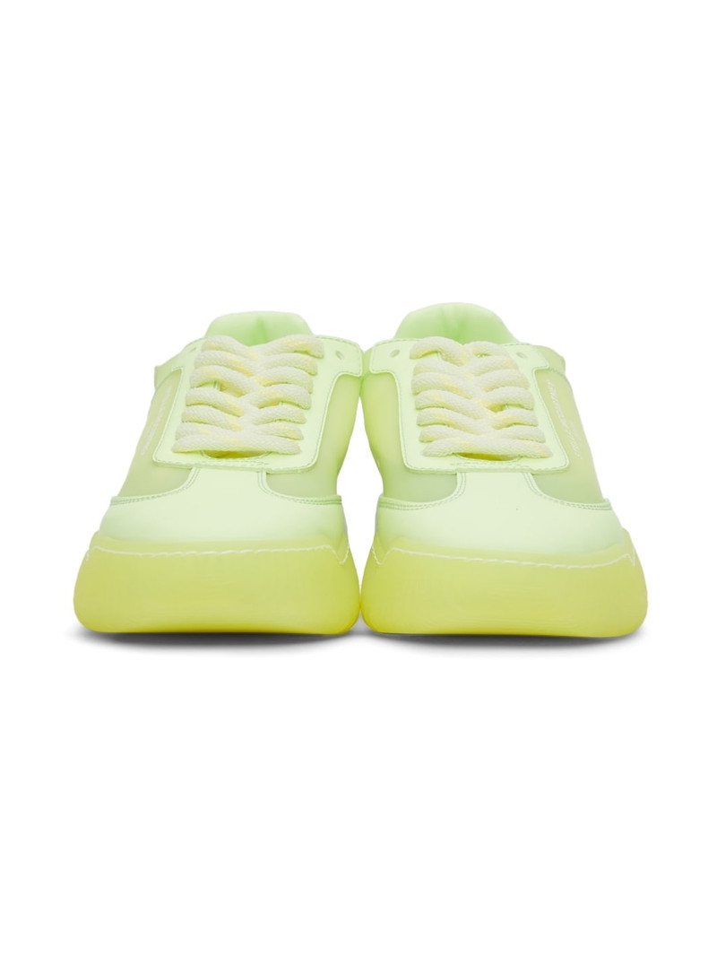 Yellow Glow-In-The-Dark Loop Sneakers 2