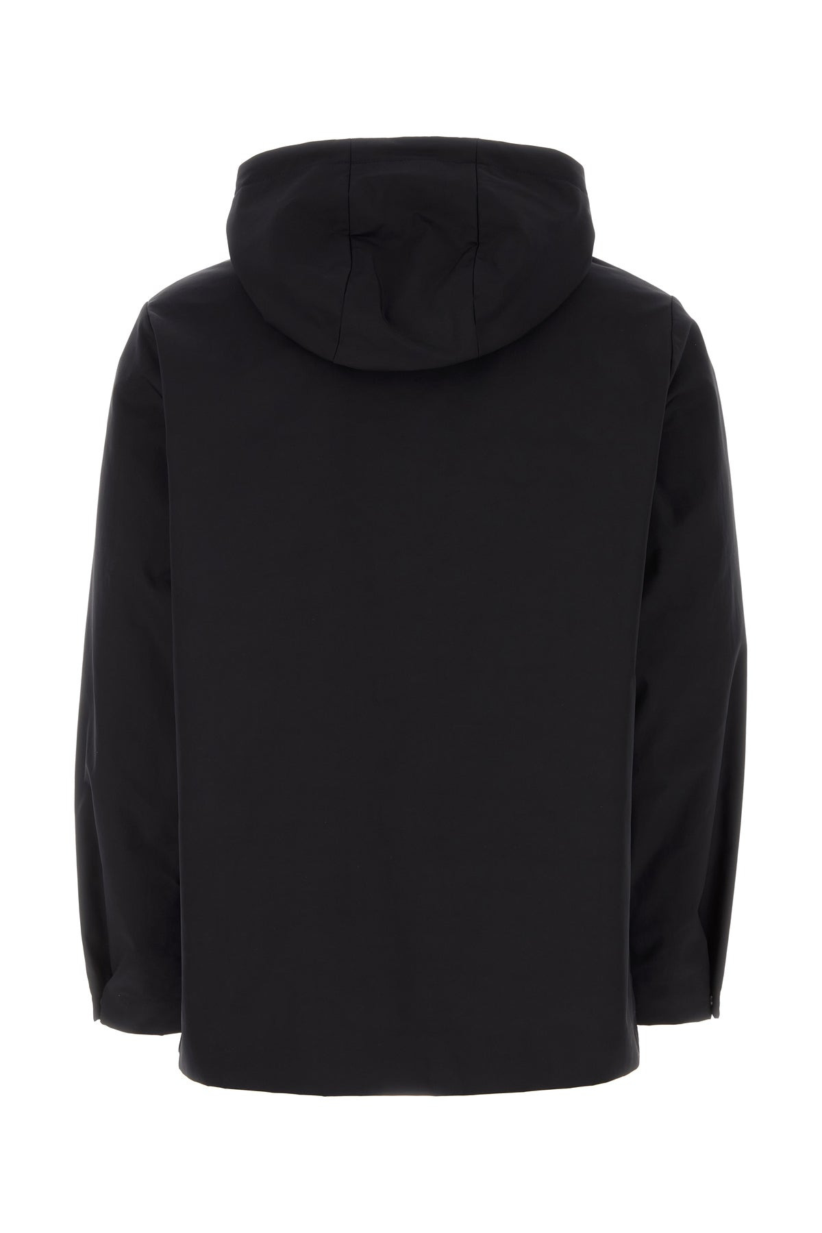 Black stretch polyester jacket - 2
