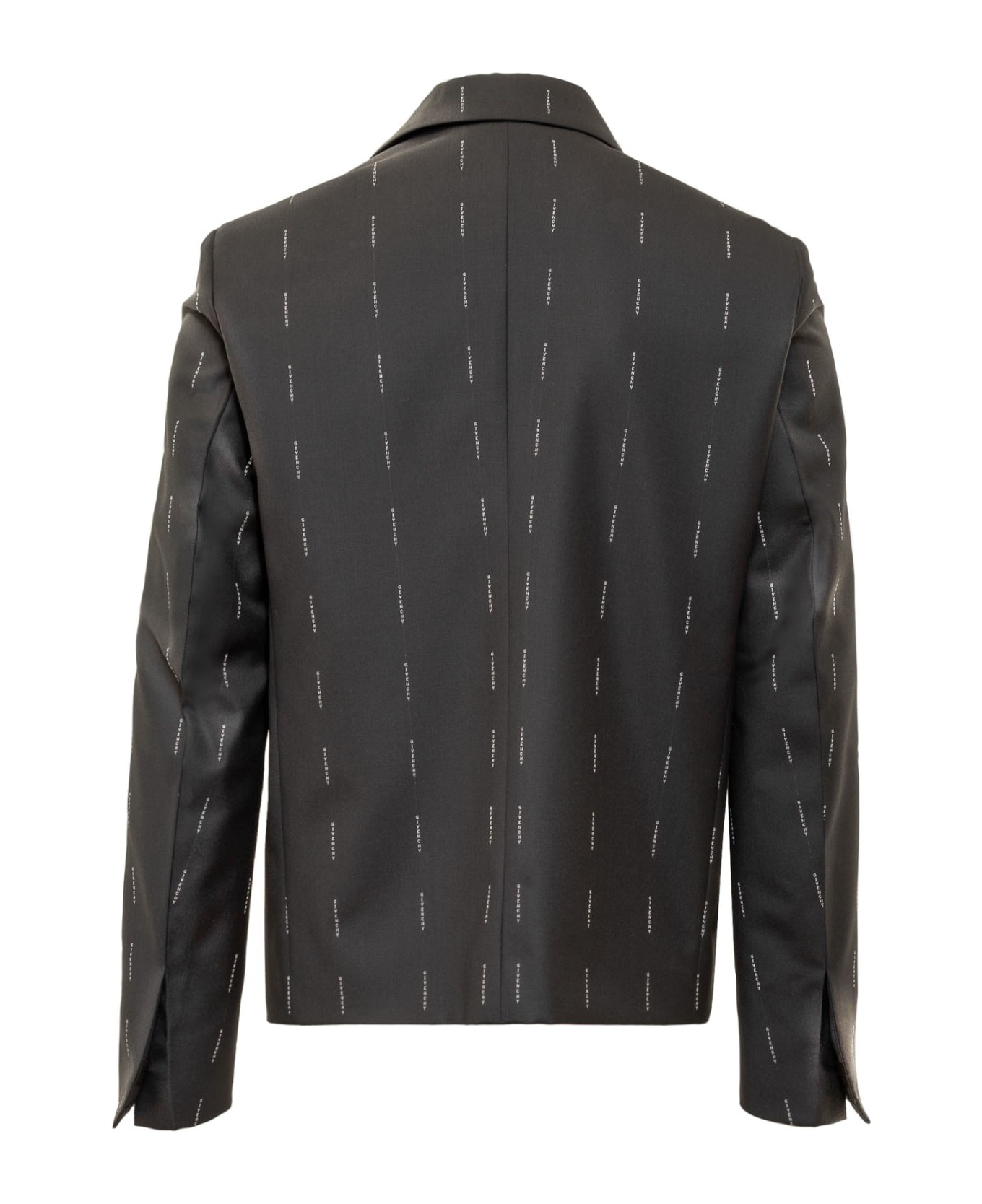 Embroidered Twill Blazer - 2
