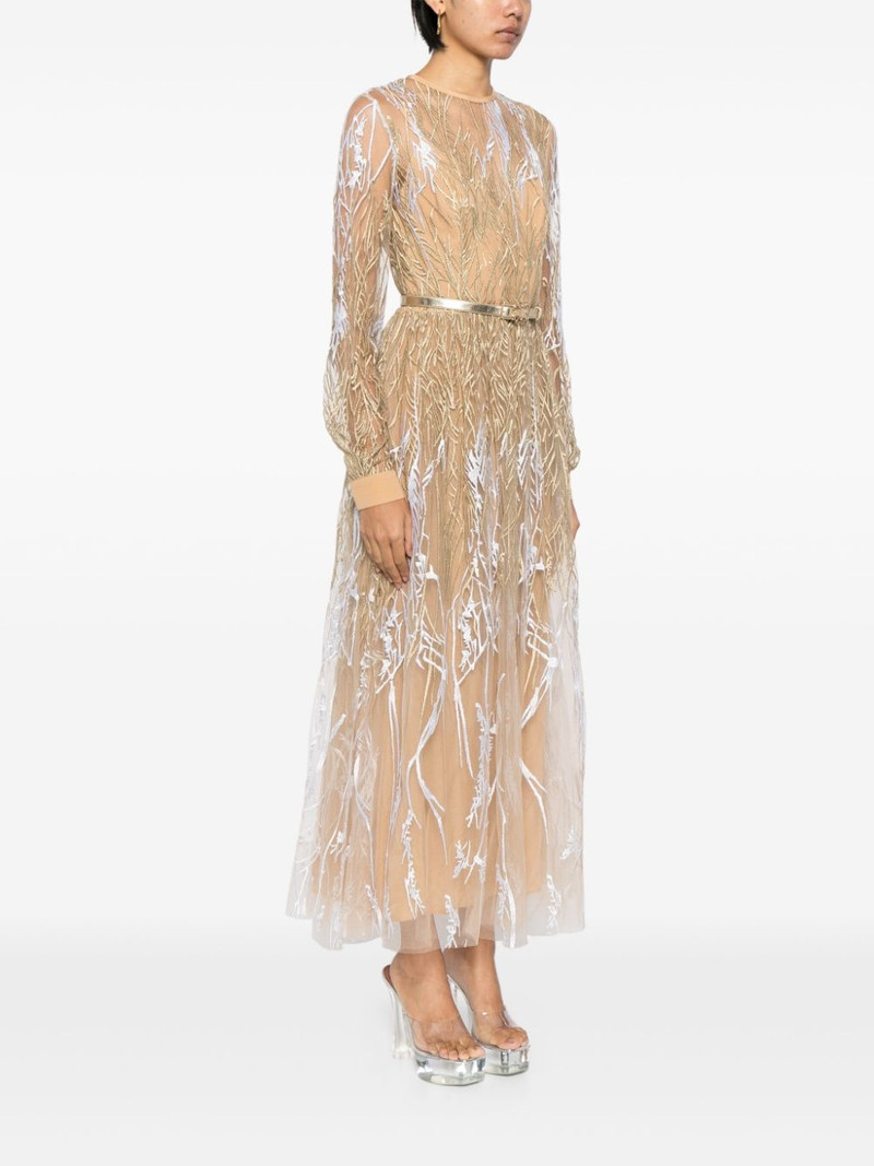 Arboreal midi gown 3