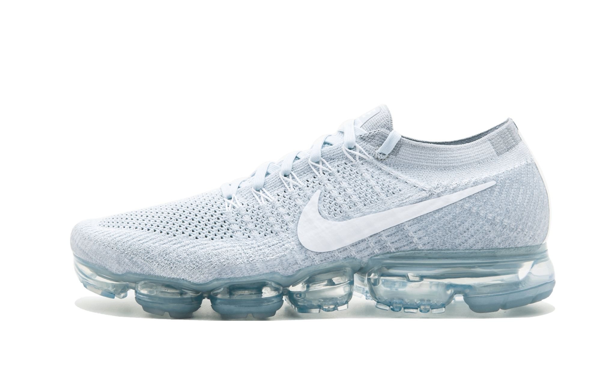 Pure Platinum Nike Vapormax Flyknit Weiss Nike Air Vapormax