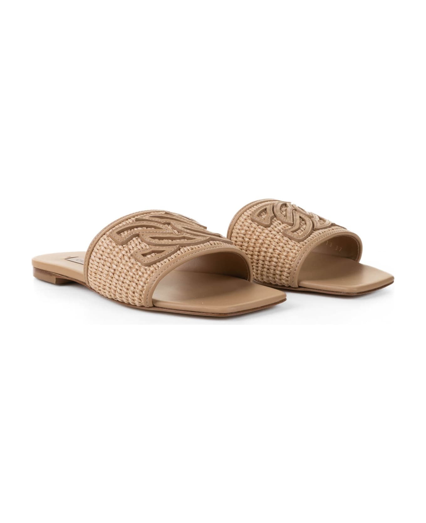 Toffee Portofino Flat Sandals - 2